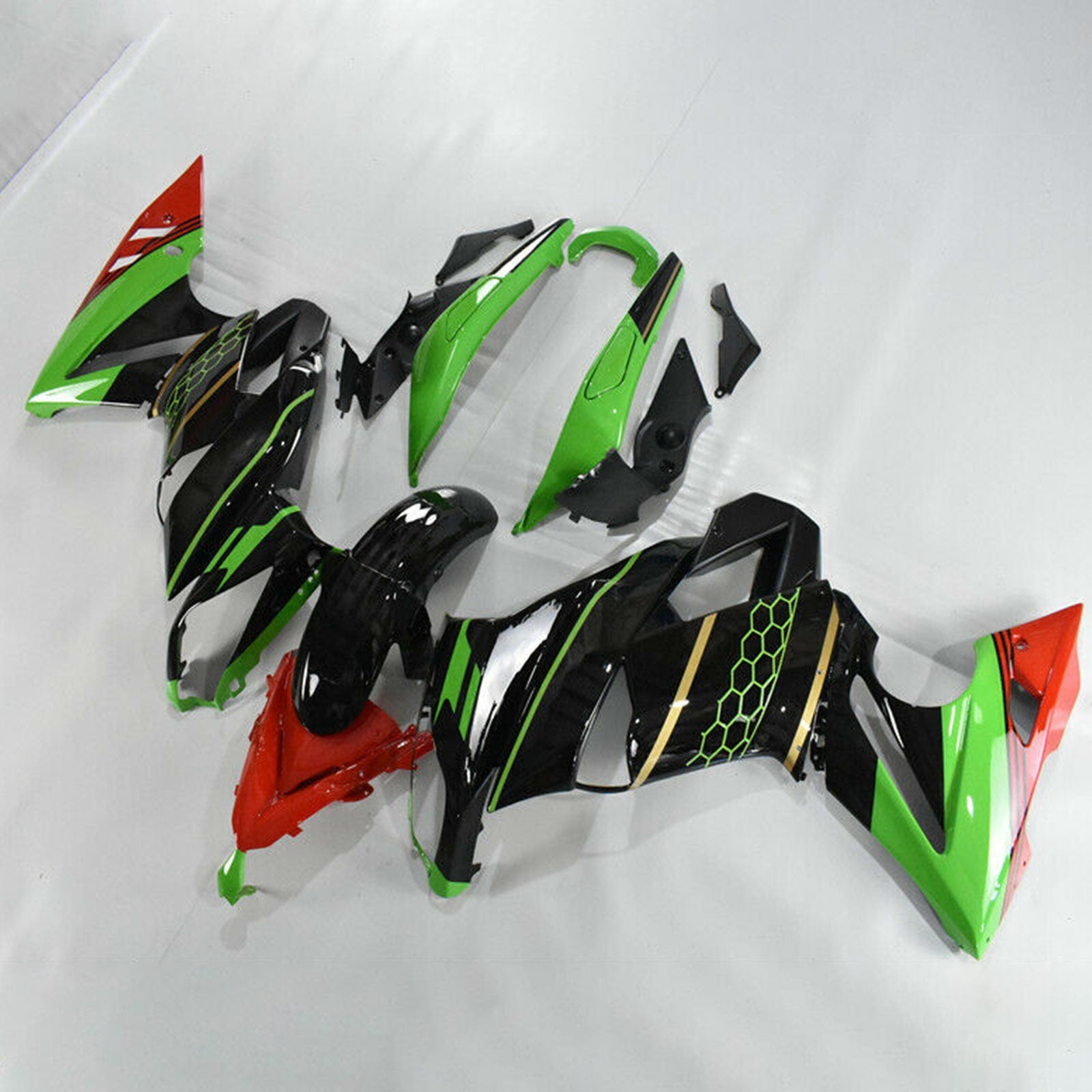 2009-2011 Kawasaki Ninja 650 ER-6F EX650 Fairing Kit Plastic 03# Generic