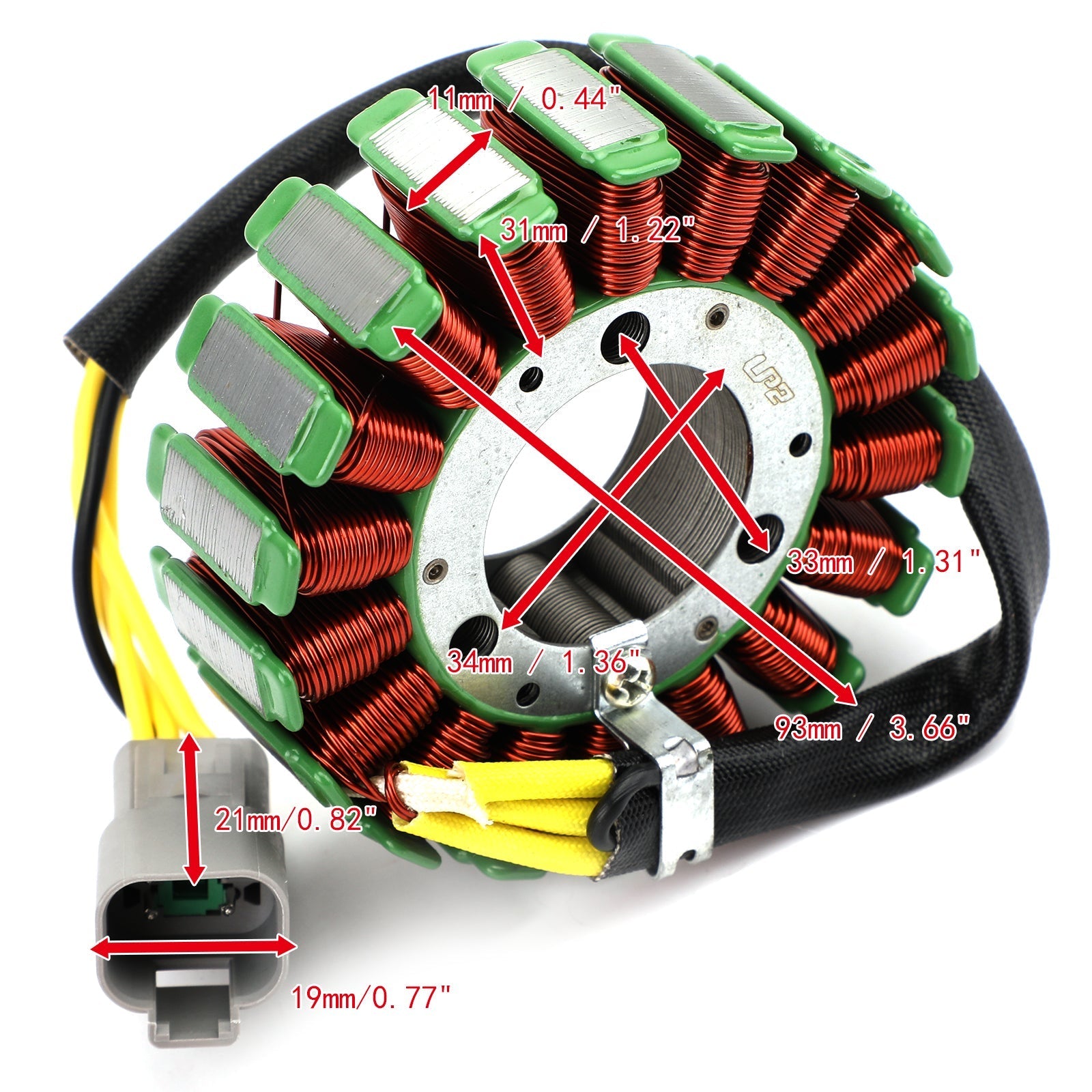 Bobine de stator magnéto pour Sea-Doo GTI GSX GTX RFI 800cc 98-05 290887950 420887951 Générique