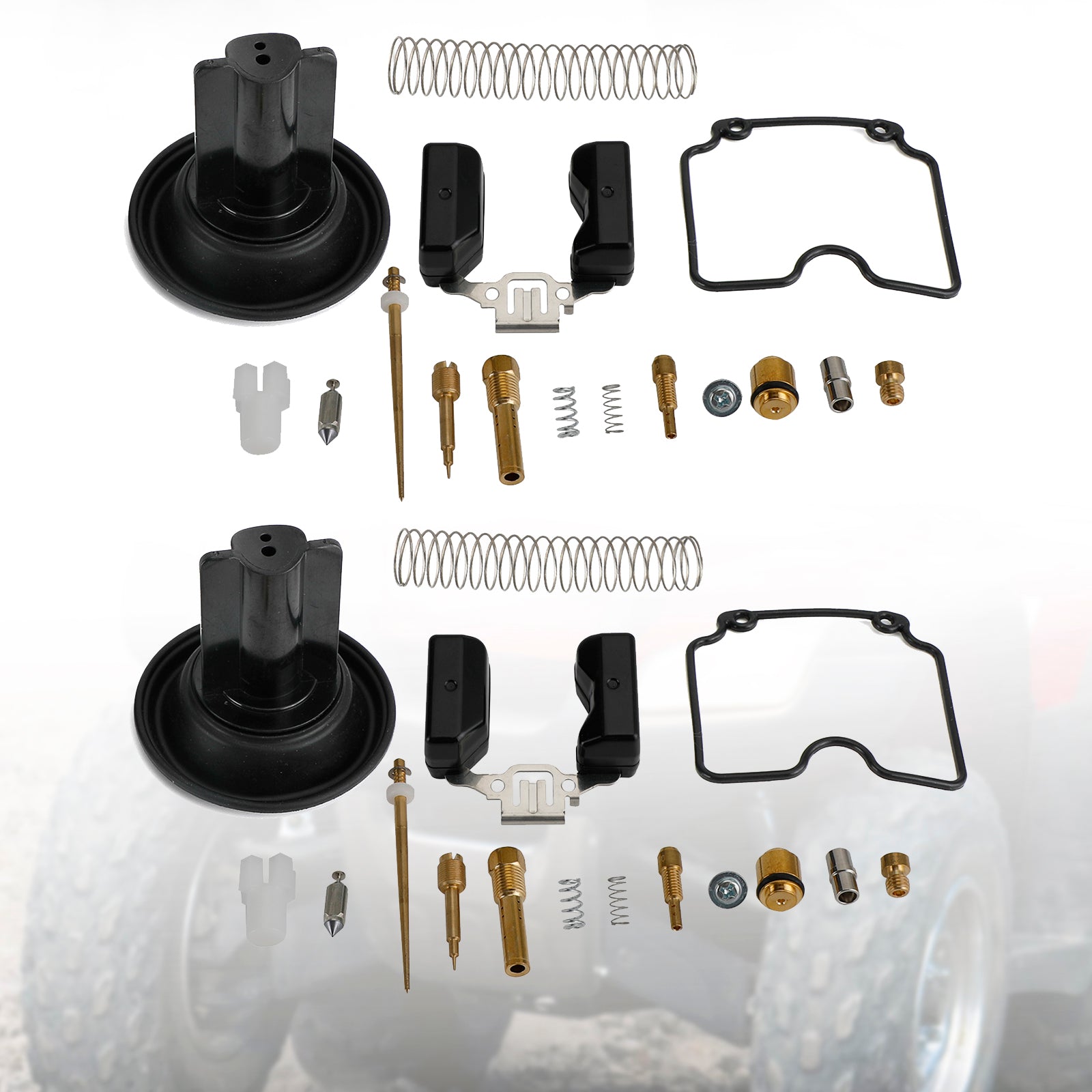 250cc ATV ATV250 EN250 GP200 GP250 MV30 2x Kit de réparation de reconstruction du carburateur