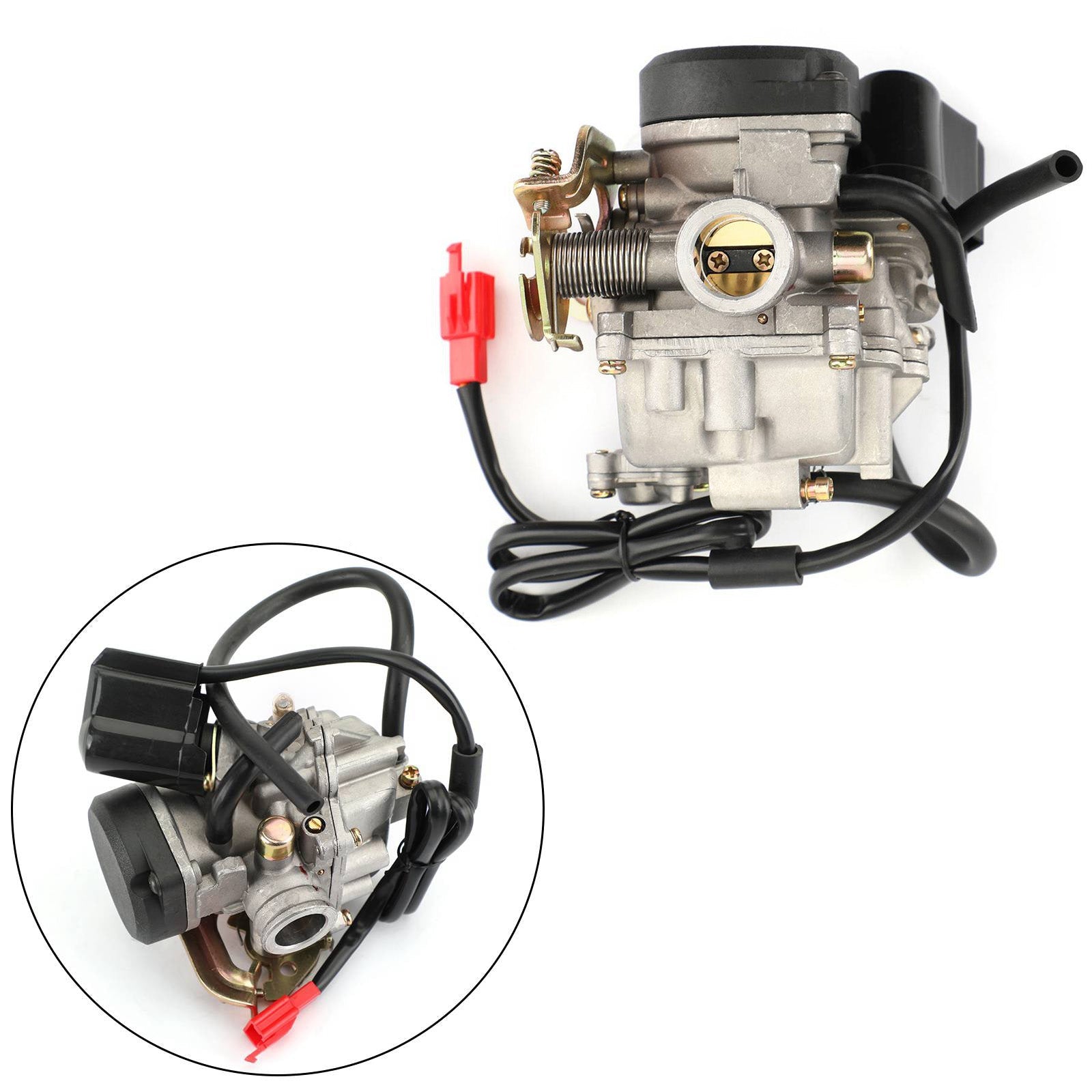 50cc scooter MOPED ATV GY6 CARBURETOR CARBUTOR ASSION POUR ROKETA SUNL JCL BAJA PANTERRA GÉNÉRIC