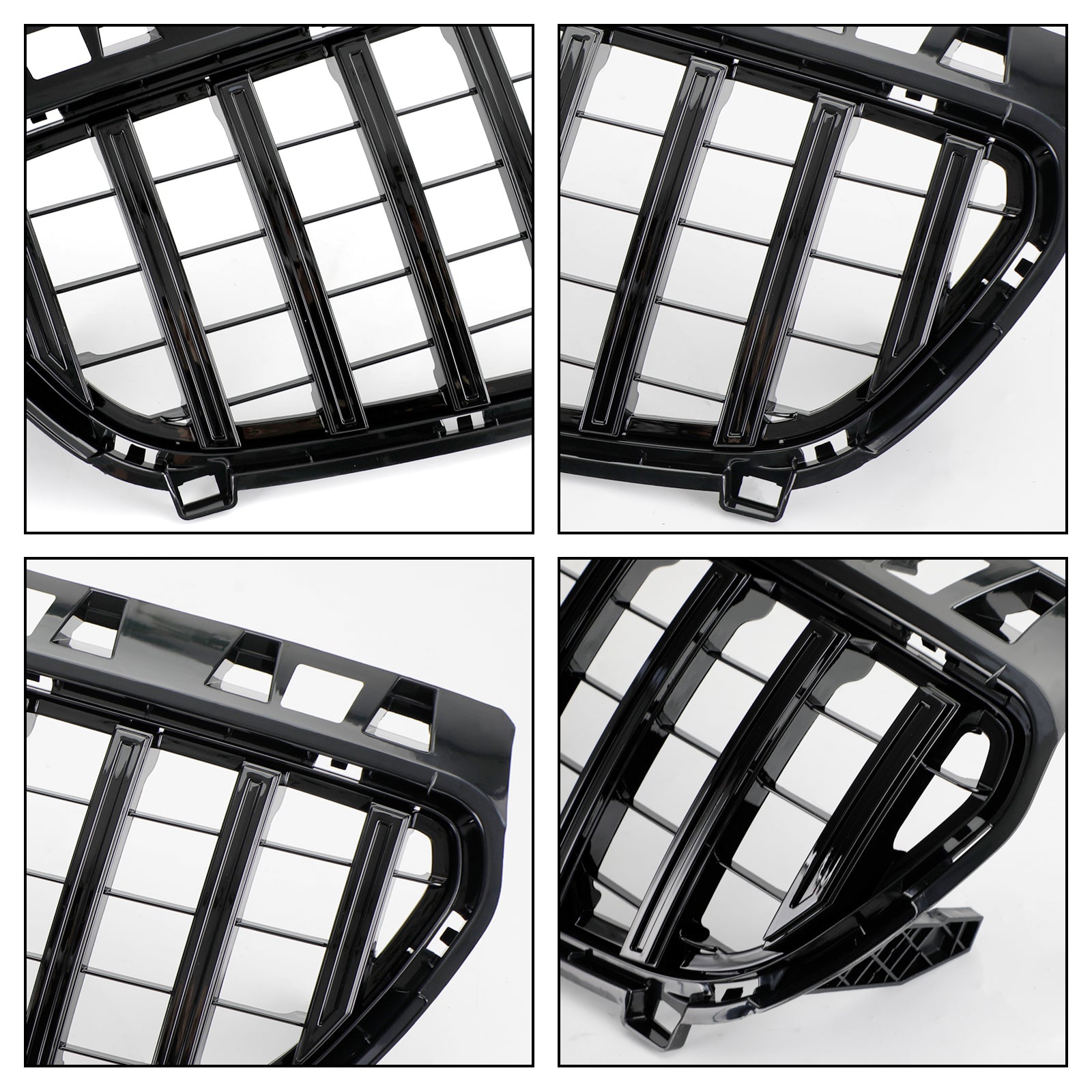 Mercedes-Benz A-KLASSE 2013-2015 W176 Glanzend zwarte voorbumpergrille