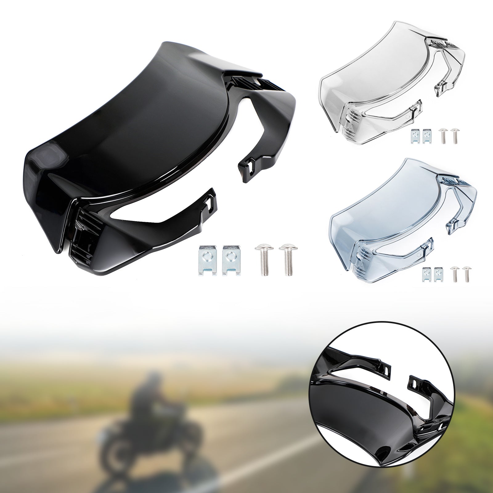 Vindrutan vindruta passar för triumf street trippel Rs765 R765 S765 2020-2022 Generisk