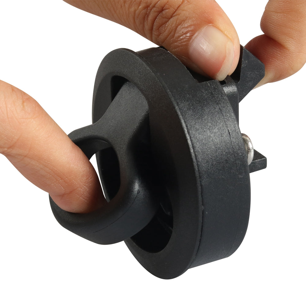 4 脳 RV Båtdør Bytt Slam Latch Hatch 2" Rund trekklås for dekk 1/2"