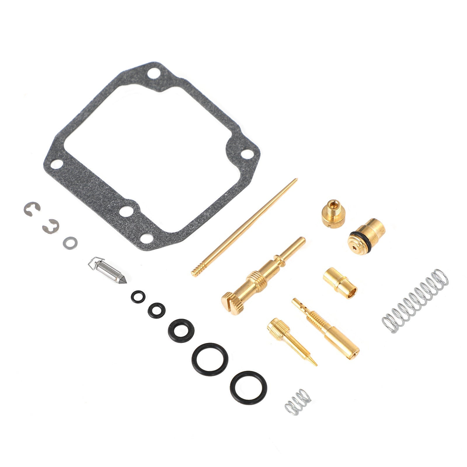 Kit de reconstrucción de carburador compatible con Suzuki Quadrunner 160 LT160E 2x4 1989-1992 genérico