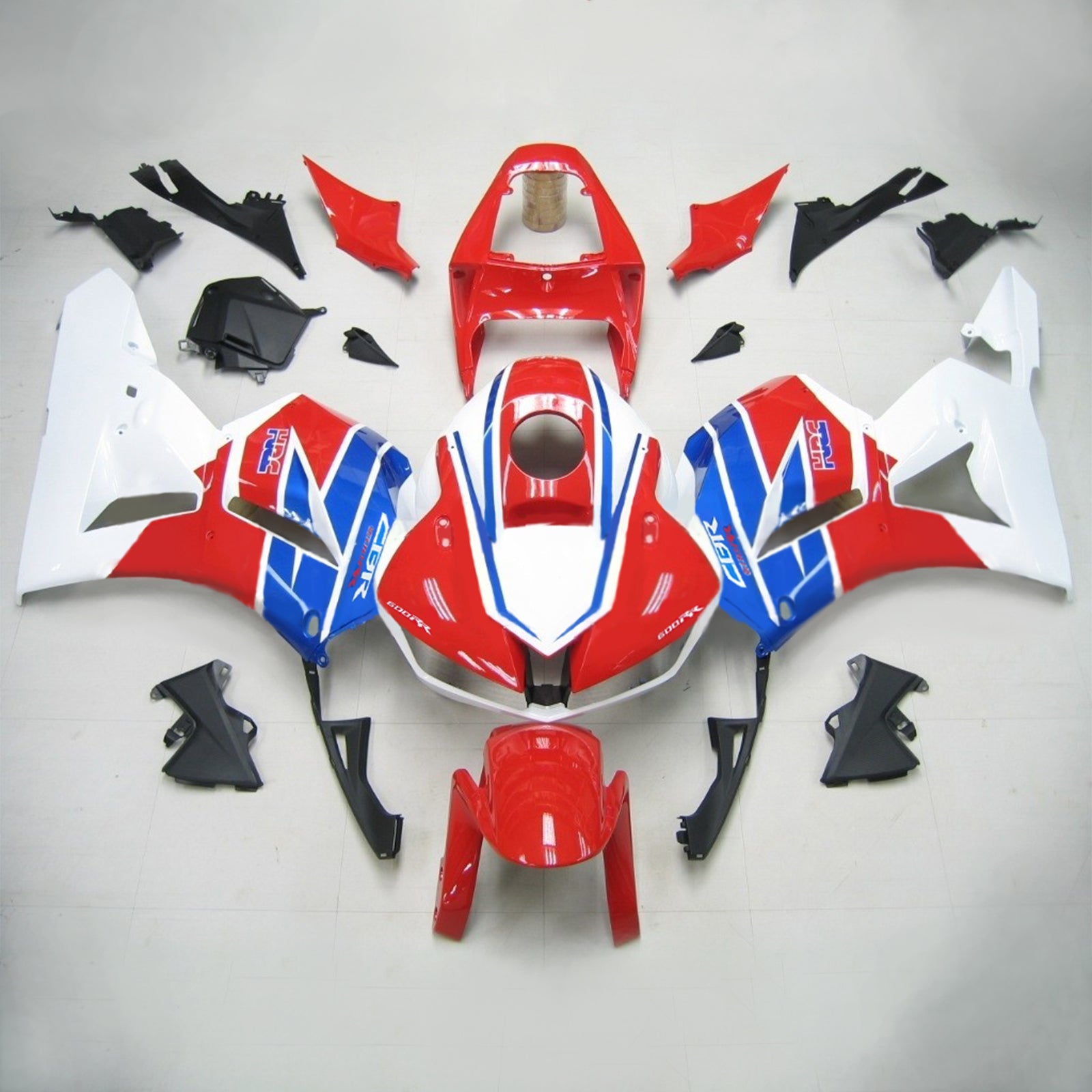 2013-2023 Honda CBR600RR F5 Kit de carénage d'injection carrosserie plastique ABS #101