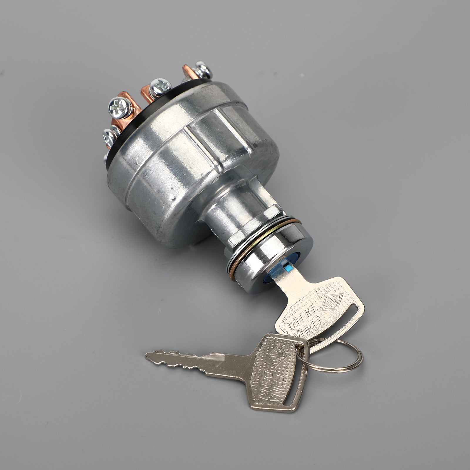 Commutateur d'allumage de démarreur pour pelle Hitachi EX200 EX200-1 avec 6 broches 2 clés