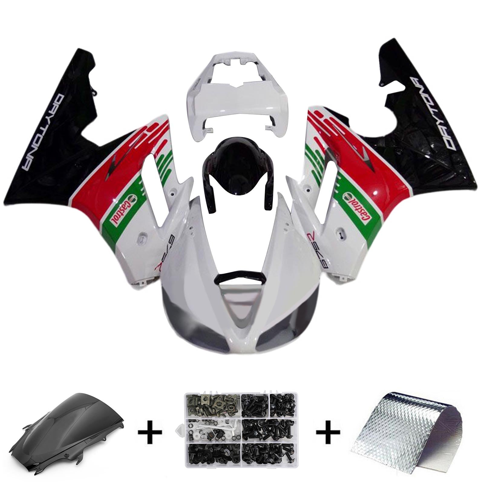 2002-2005 Triumph Daytona 675 Fairing Kit Bodywork Plastic ABS