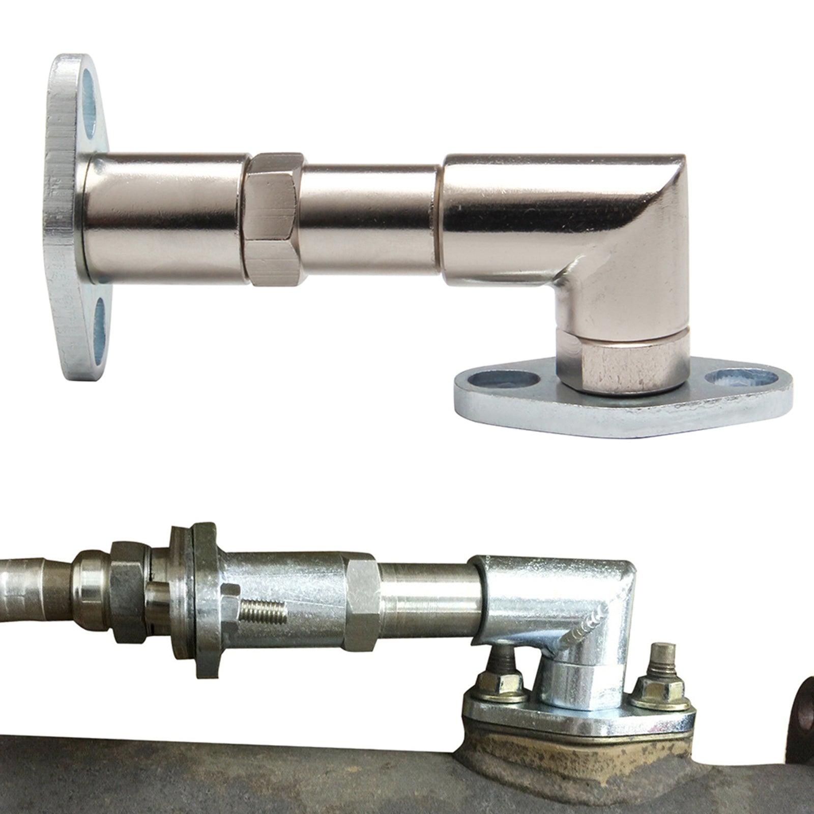 Toyota Tacoma enz. 90 graden O2 Oxygen Spacer Sensor Extension Multi M18*1.5