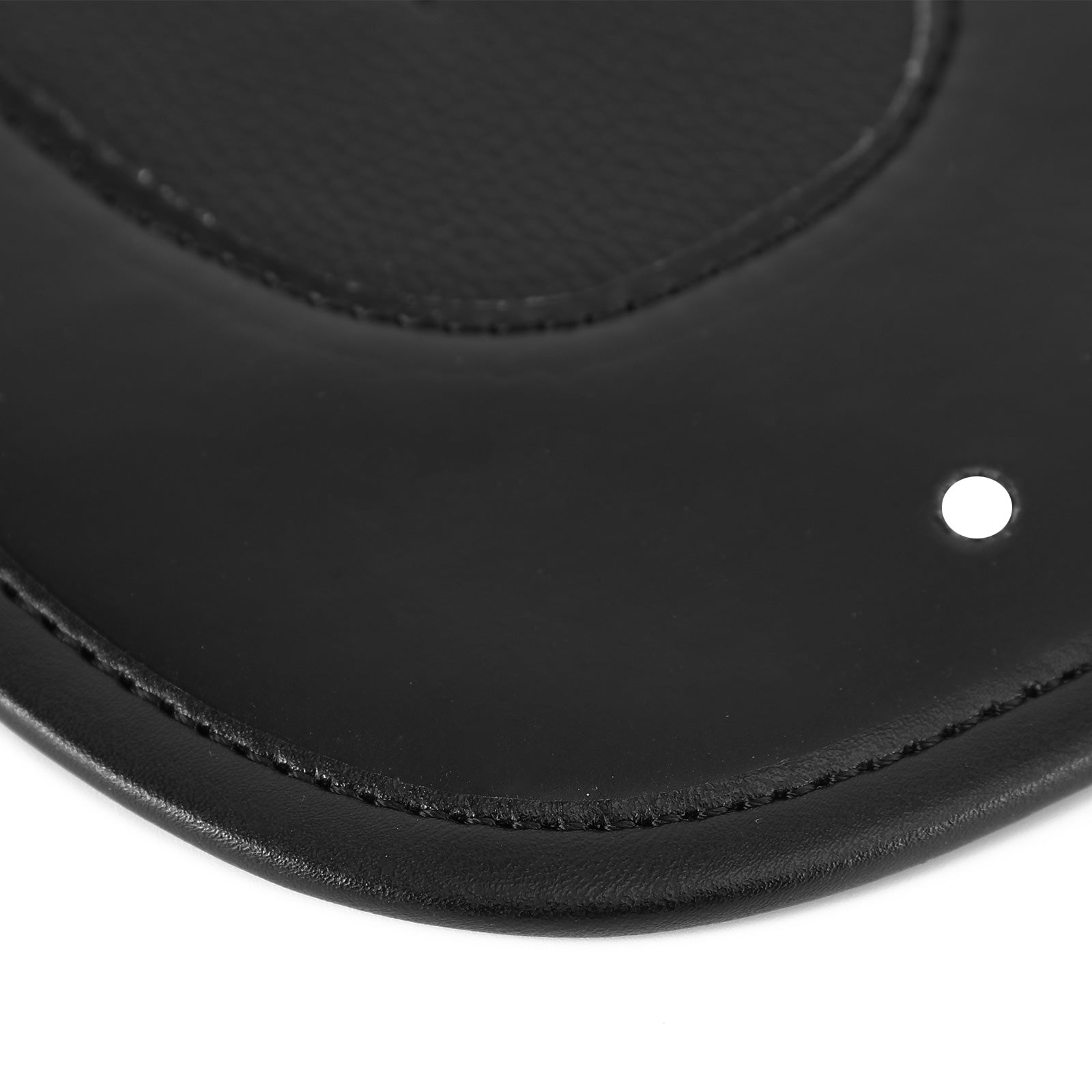 Flame Stitch Pu Leather Fender Bib Solo Sedlo