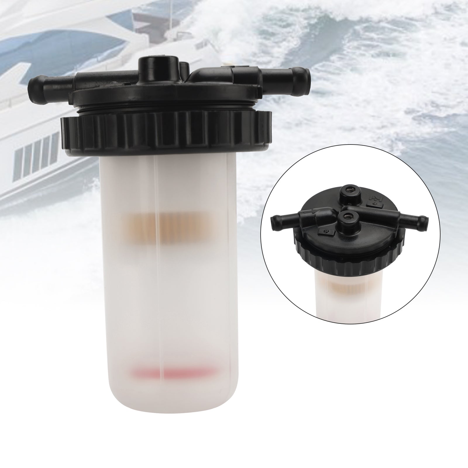 Filtre de carburant pour Yamaha 2-Stroke 150HP DX150 200HP 225HP 250HP 6P3-24560-07