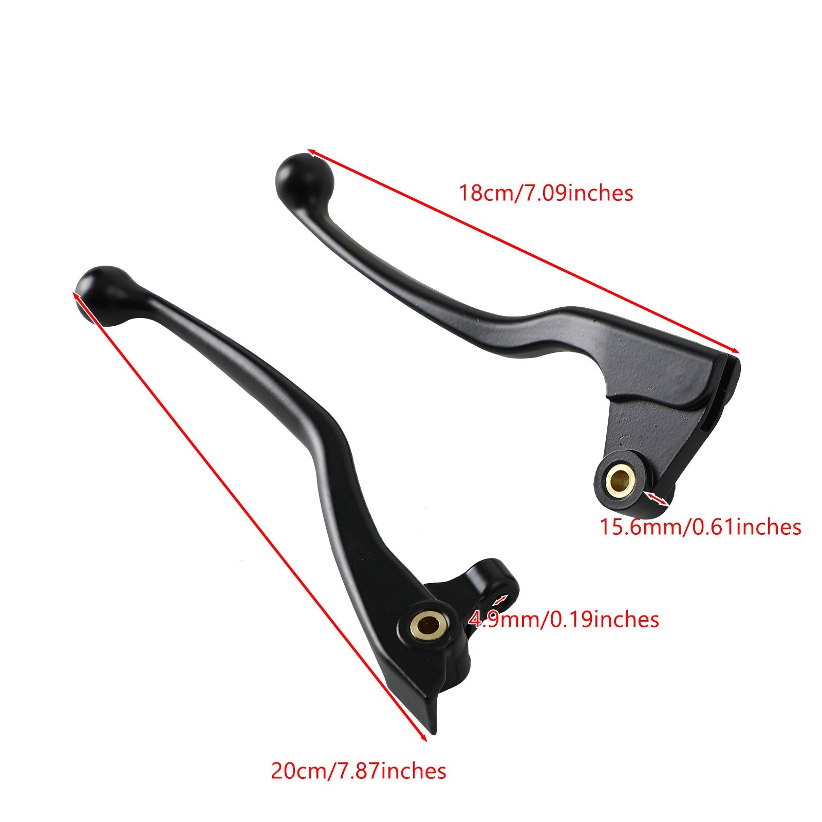 Leviers d'embrayage de frein pour yamaha dragstar xvs400 1996-2002 xvs650 1997-2002 générique