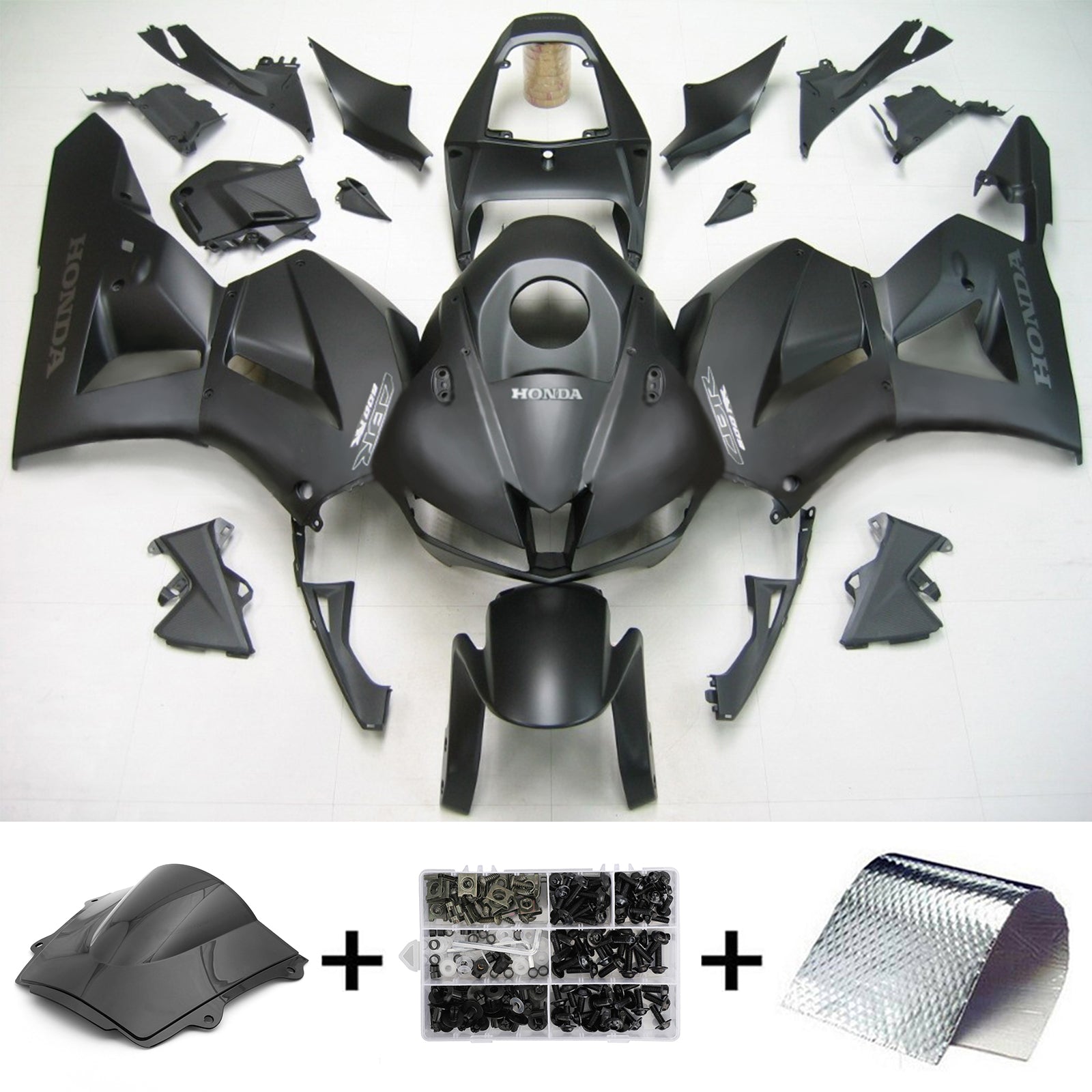 2013-2023 Honda CBR600RR F5 Kit de carénage injection Bodywork Plastic Abs # 101