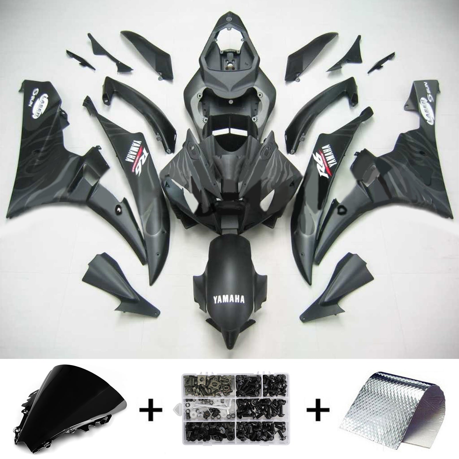 2006-2007 Yamaha YZF 600 R6 kuipset algemeen