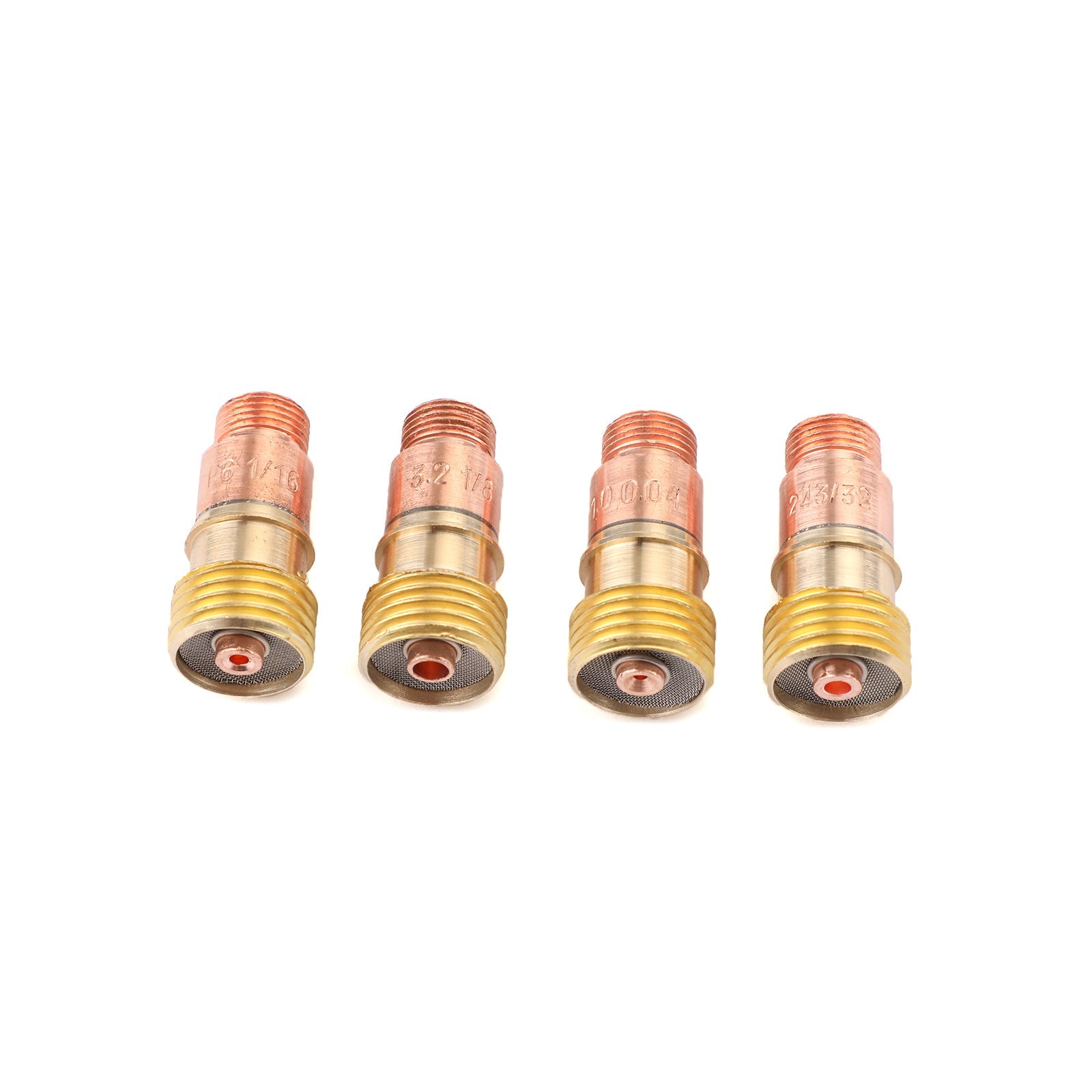 30st Tig Welding Stubby Gas Lens Pyrex Cup Kit Fits For Tig WP-17/18/26 Torch