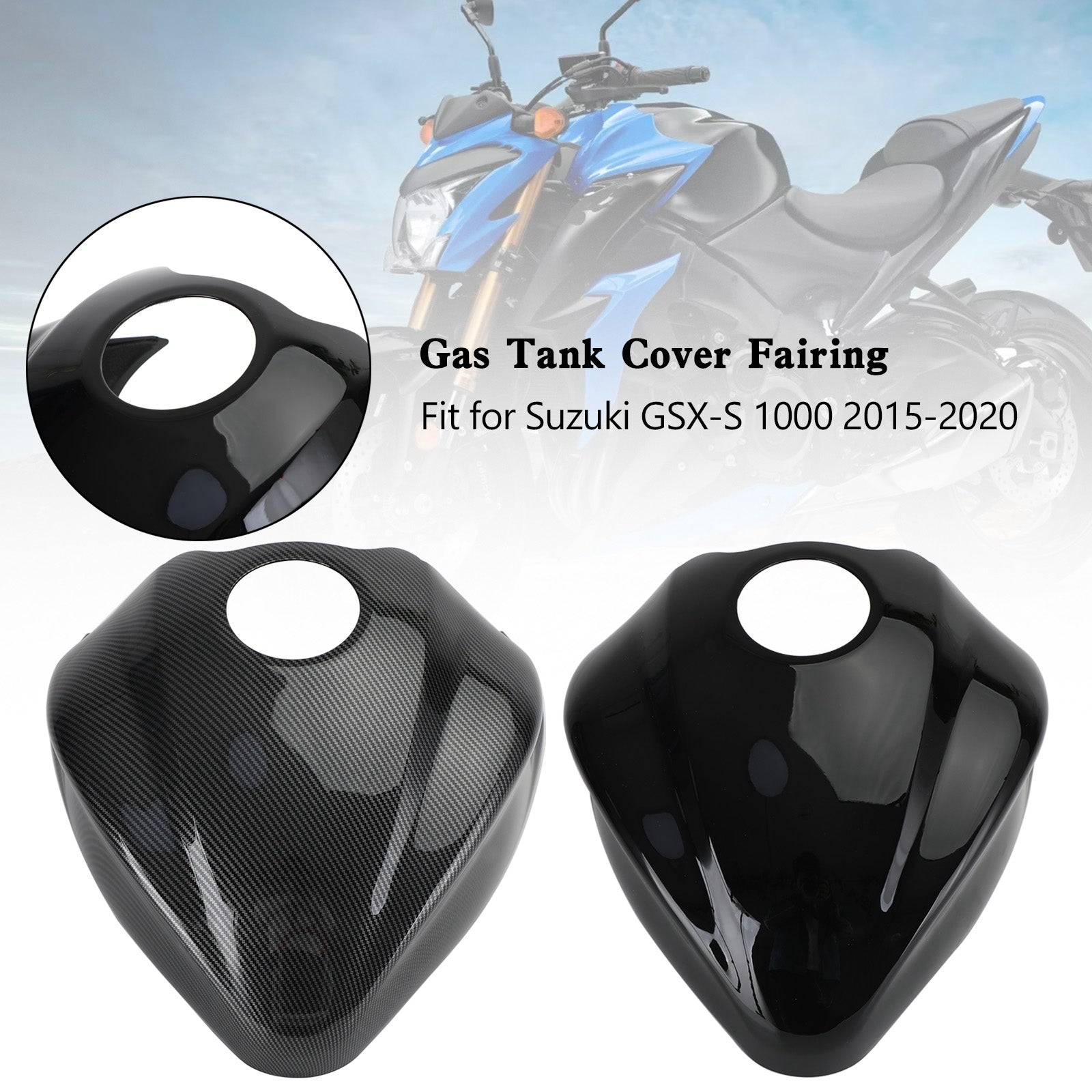 Suzuki GSX-S 1000 GSXS 2015-2020 Gastankafdekking Kuipbeschermer