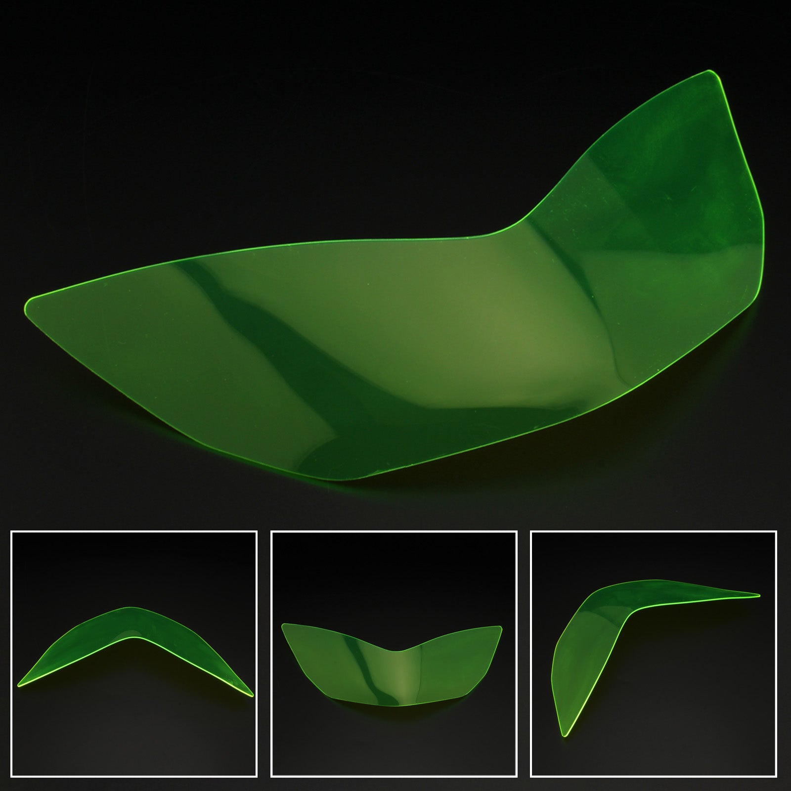 Koplamp Lens Guard Bescherm Lens Fit Voor Honda Forza 300 2018-2019 Rook Generiek