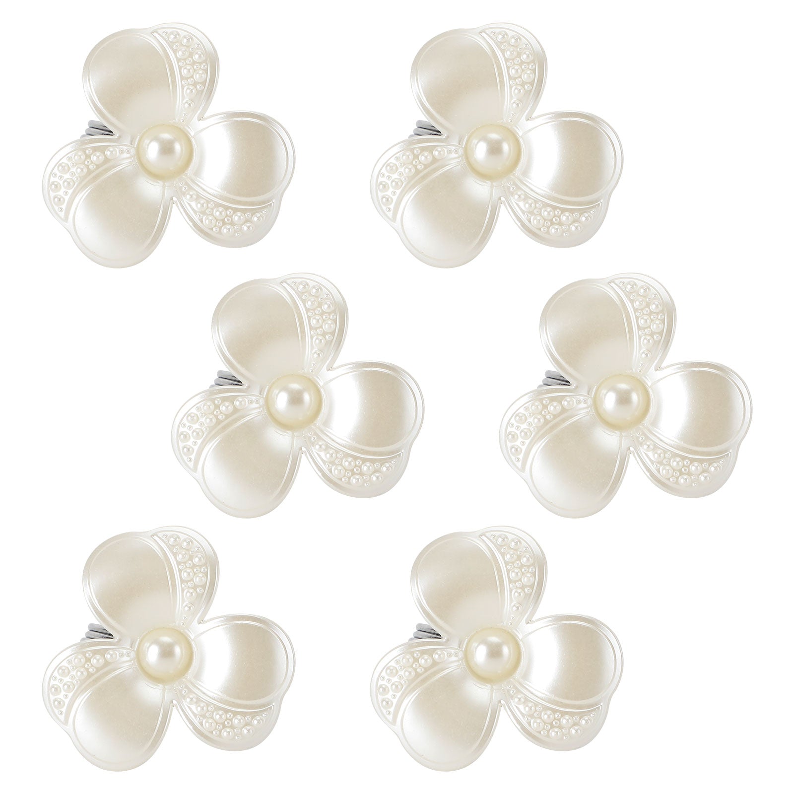 6-12pcs serviett ringer blomster serviettholder serviett spenne