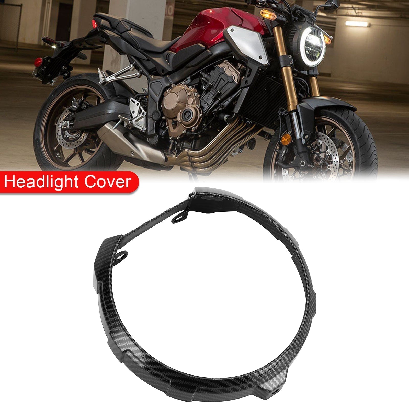 ABS Plastic Koplamp Cover Kuip Cowl Voor Honda CB650R 2019 2020 2021