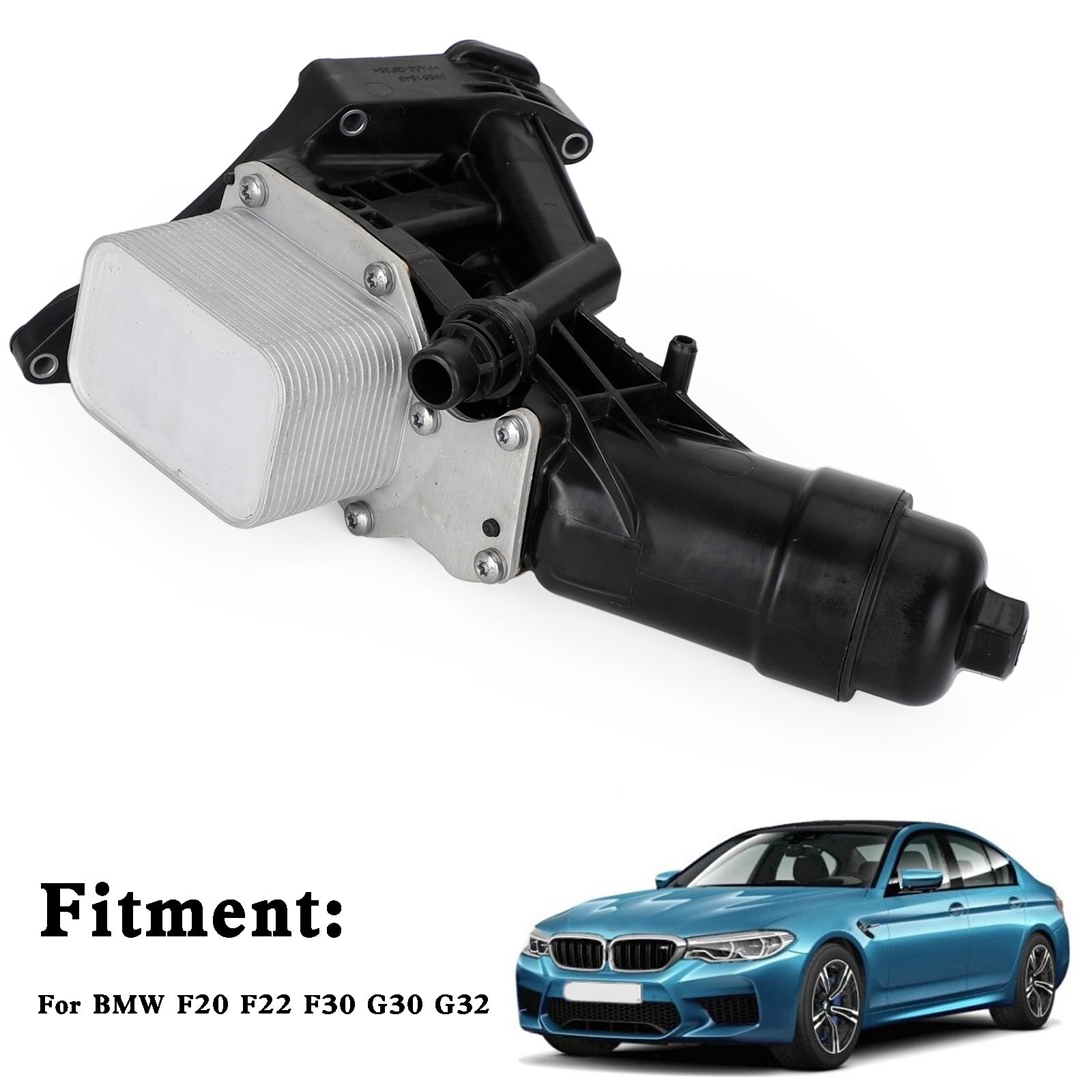 BMW F20 F22 F30 G30 G32 X4 Motoroliekoelerfilterhuis 11428596283
