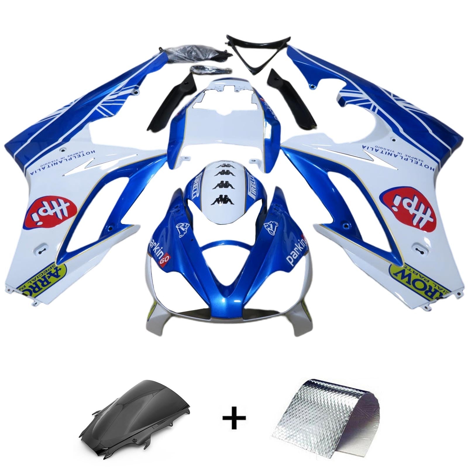 2002-2005 Triumph Daytona 675 Fairing Kit Bodywork Plastic ABS