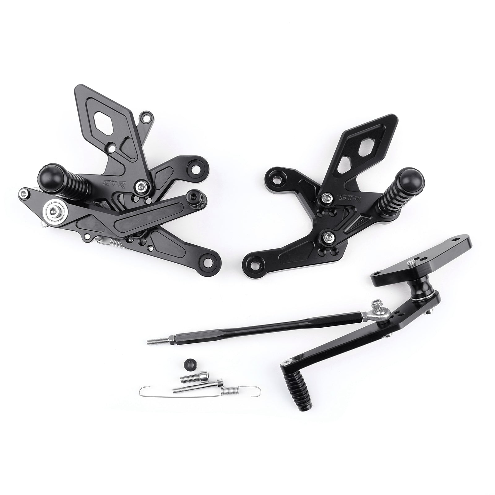 Juego de clavijas traseras ajustables para reposapiés Honda CBR500R CB500F 16-17 genérico