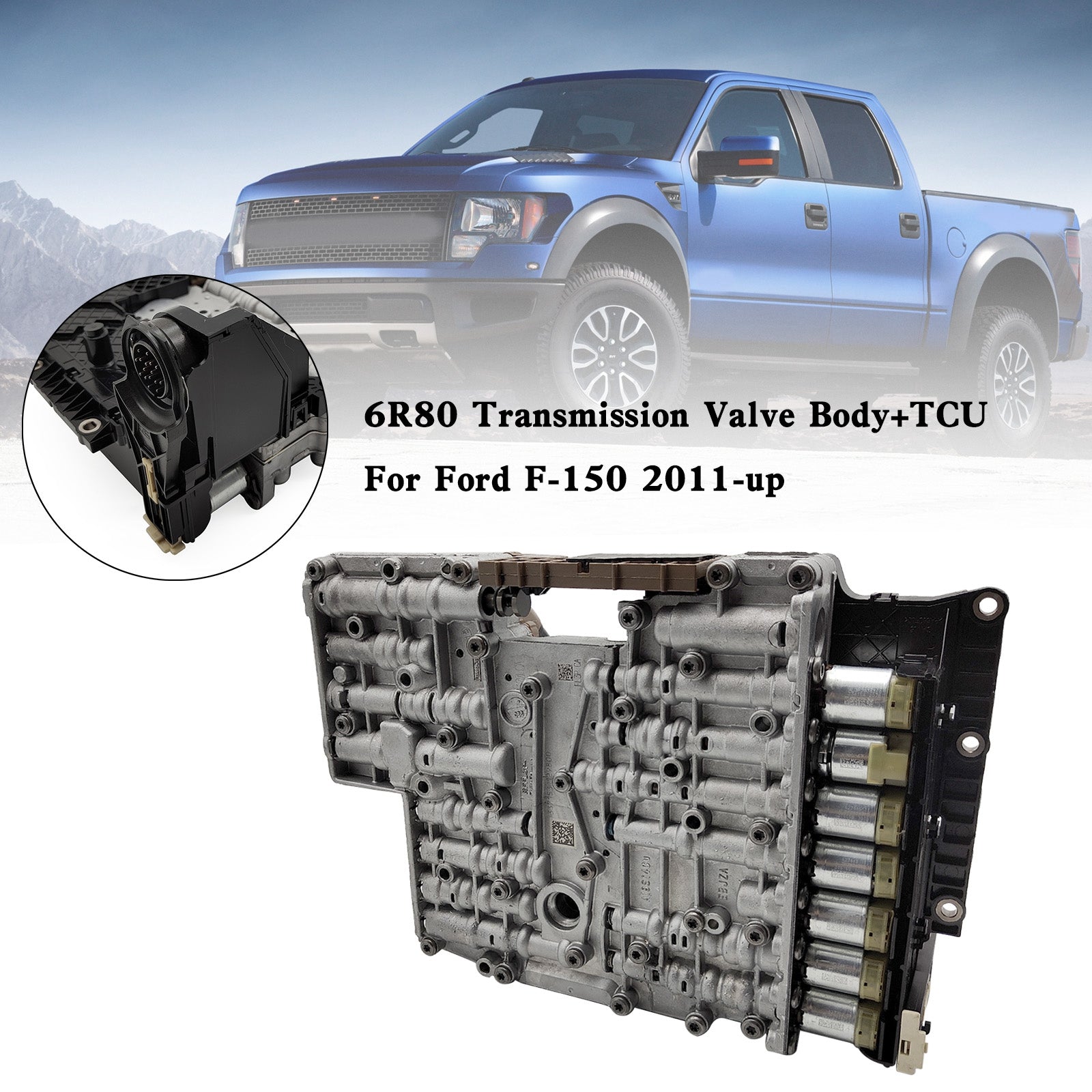 FORD F-150 2011-UP 6R80 Body prenosového ventilu+TCU AL3P-7Z490-BA