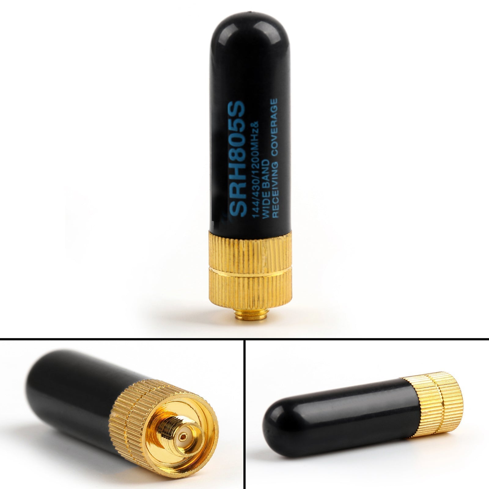 1PCS Diamond SRH805S SMA-F Kvinne dobbeltbåndantenne for Baofeng UV-5R-radio