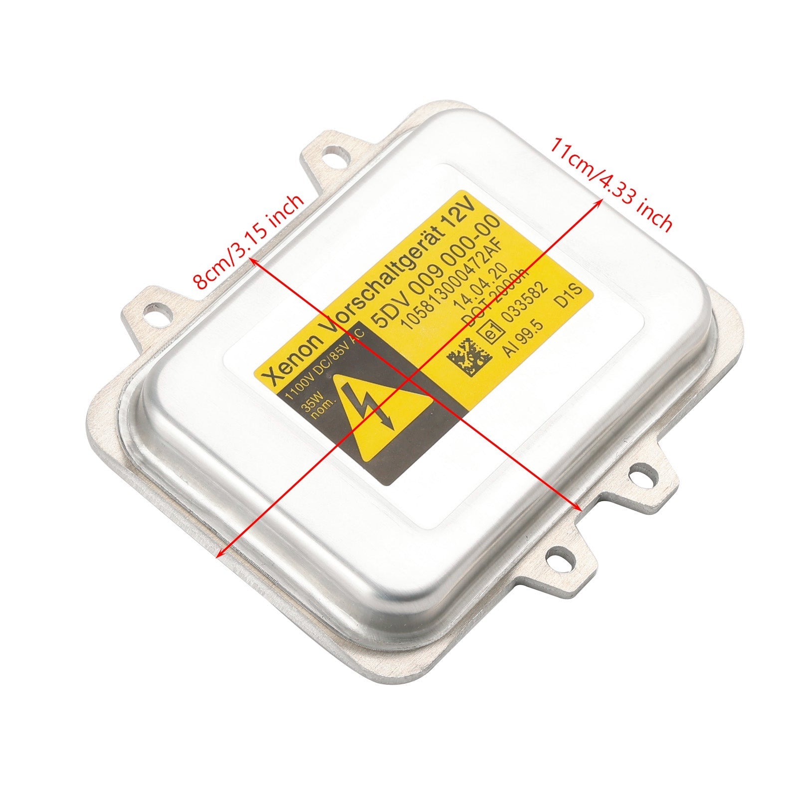 BMW 5 Série E60 E61 2006-2008 Baludo de farol de xenônio 5DV009000-00 6937223