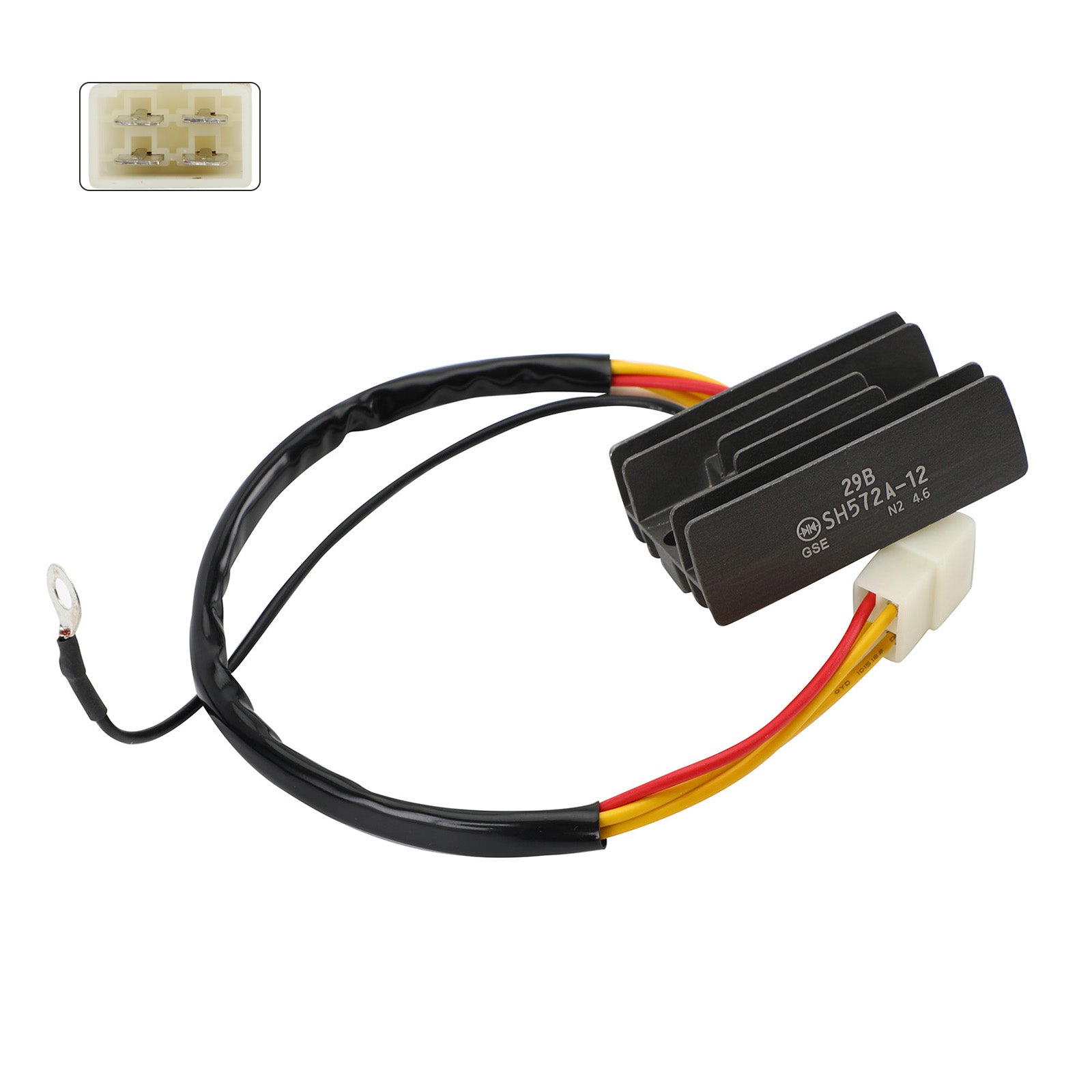 Suzuki GS125 GS 125 E/X 1982-2000 GN125E GN250E 1982-1996 Regulátorový usmerňovač 32800-05320 Generic