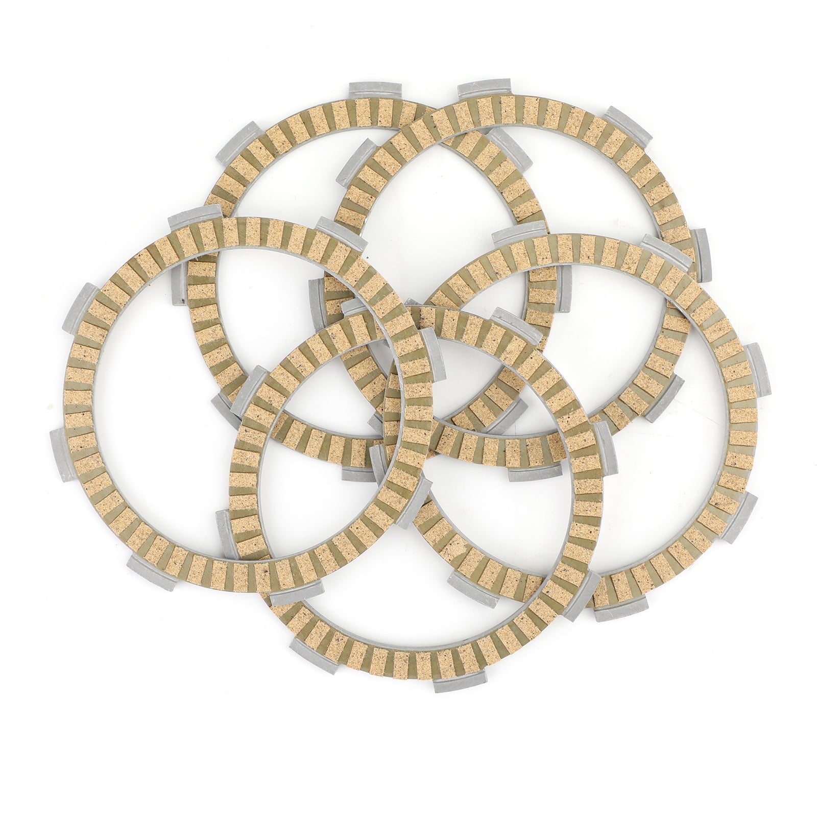 Koppelingsset staal & Wrijvingsplaten voor Kawasaki KLF KLT 185 KMX125 200 1985-2002 13088-1016 13089-1012 Generiek