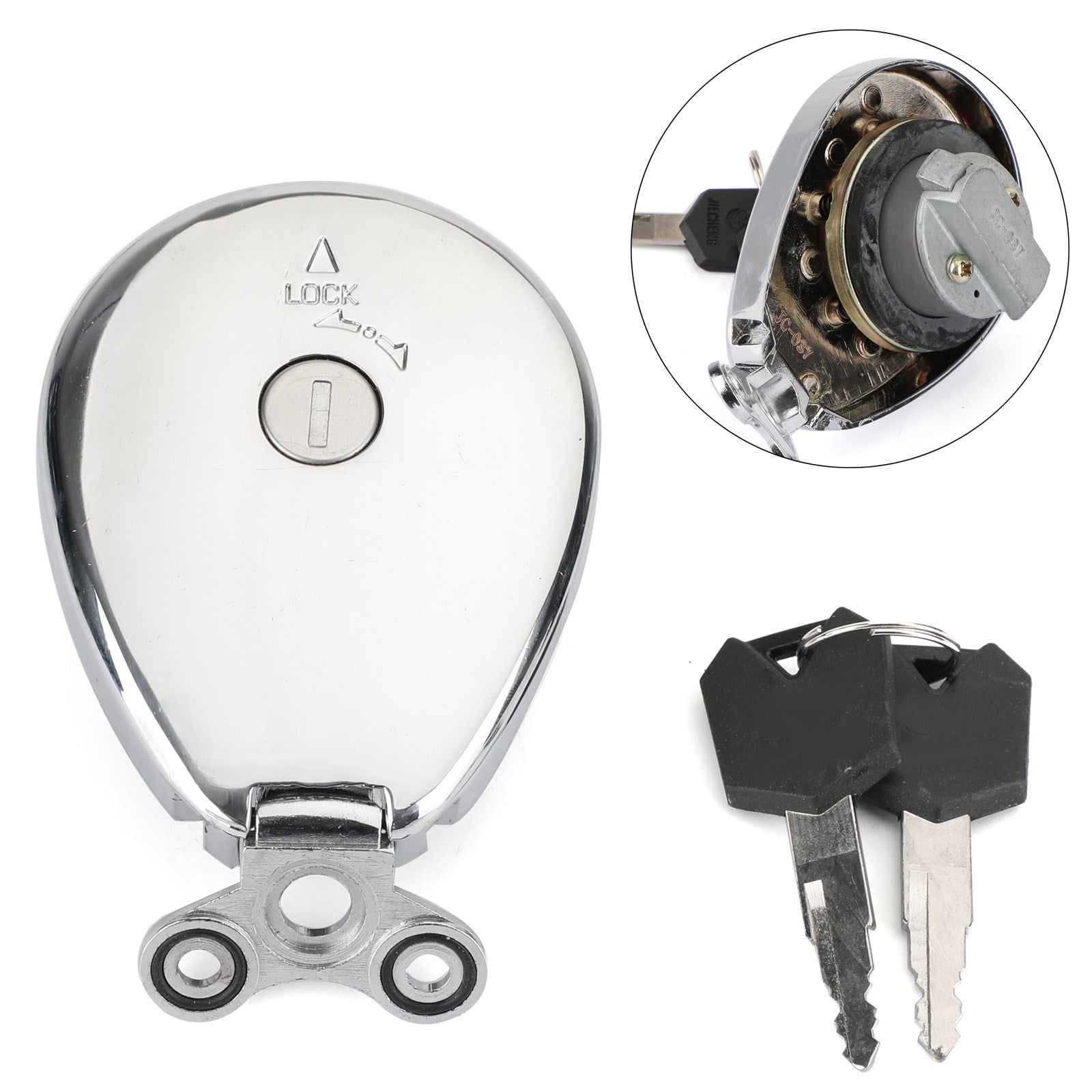 Kawasaki EL250 ZL400 ZL600 Eliminator EN400 EN500 Fuel Gas Tank Cap + Keys 51049-1142 51049-1088 Generisk