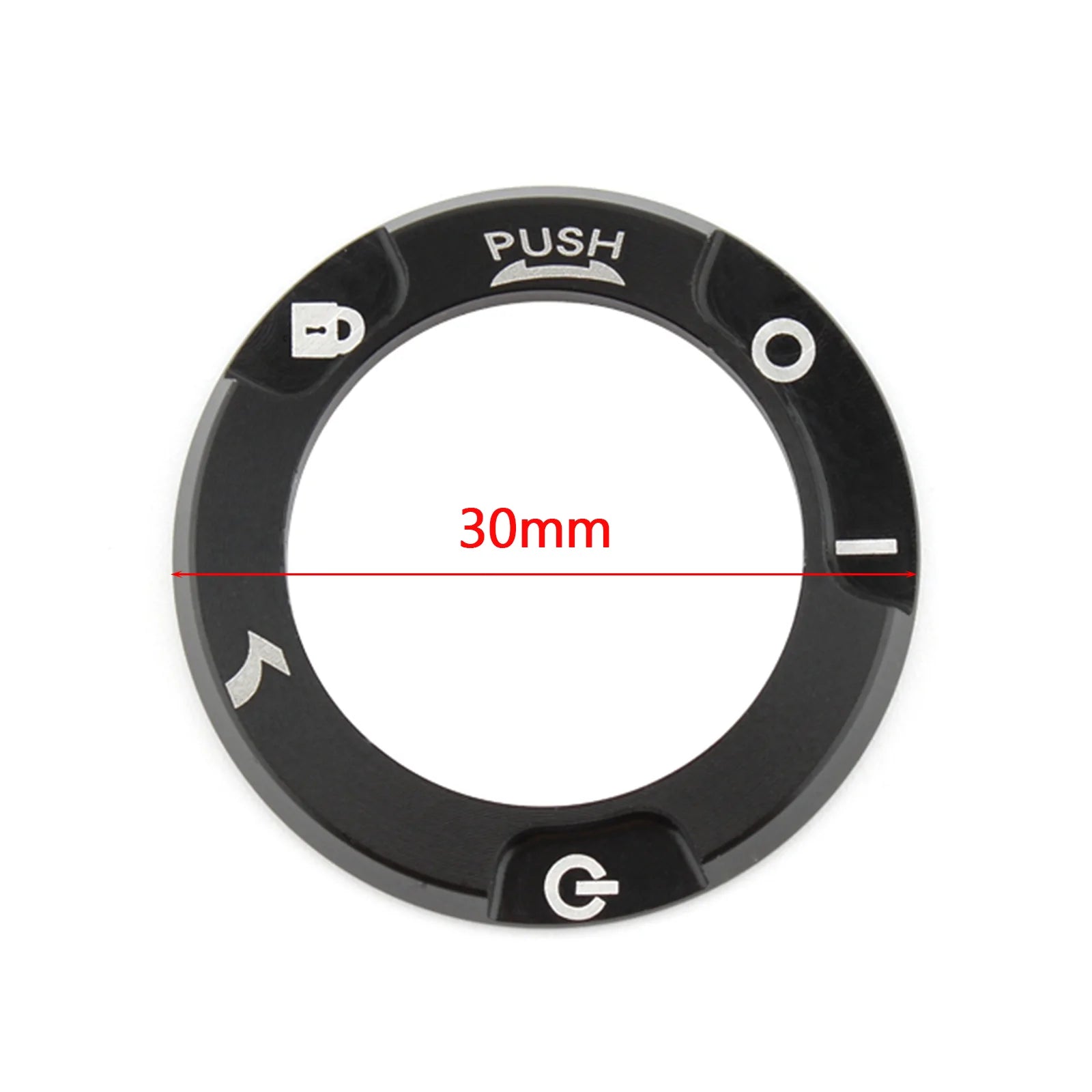 Garniture de commutateur d'allumage en aluminium Honda CB125R CB150R CT125 Monkey 125 GB350