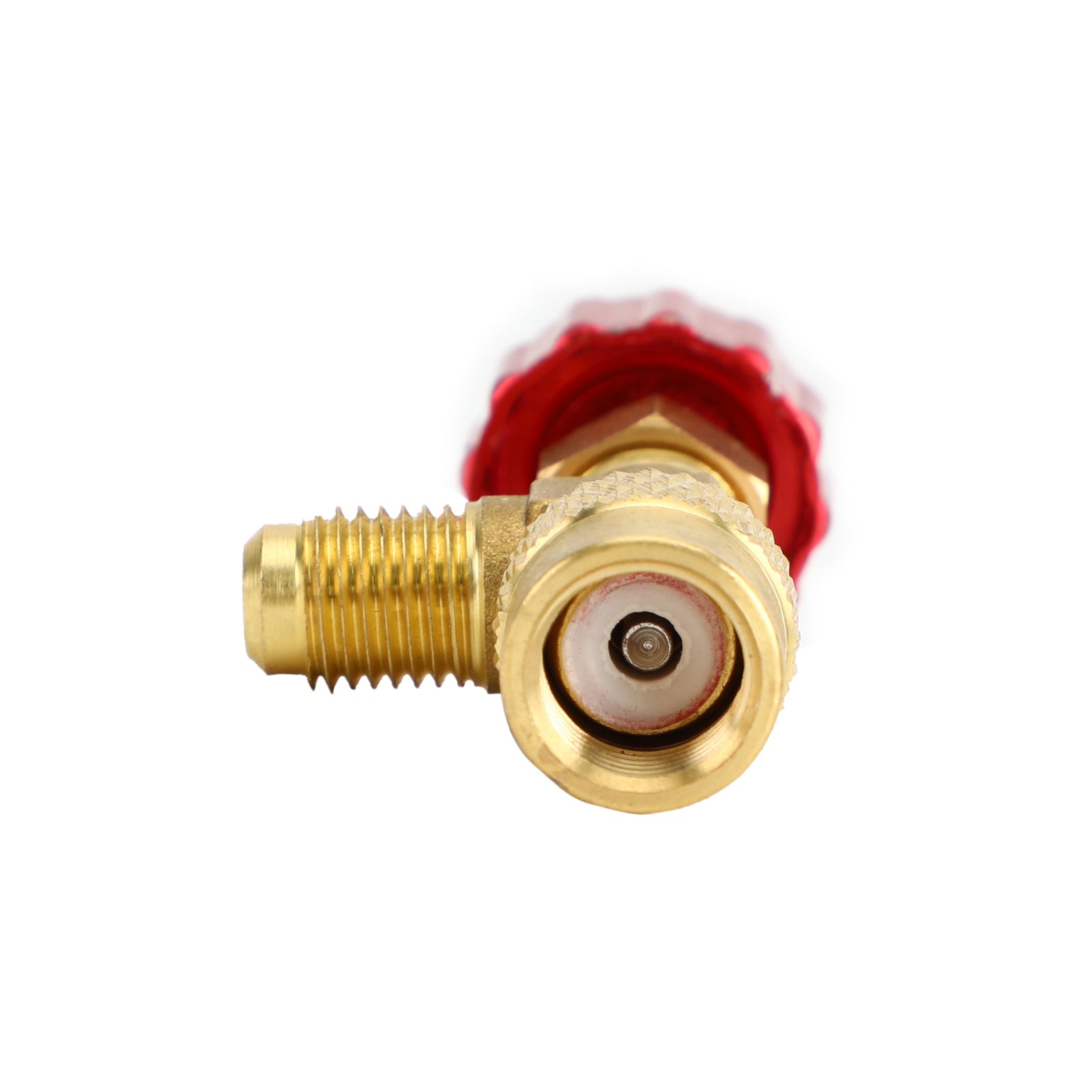 R410A kylpåfyllningsventiladapter 1/4" SAE-hane till 5/16" SAE Famale