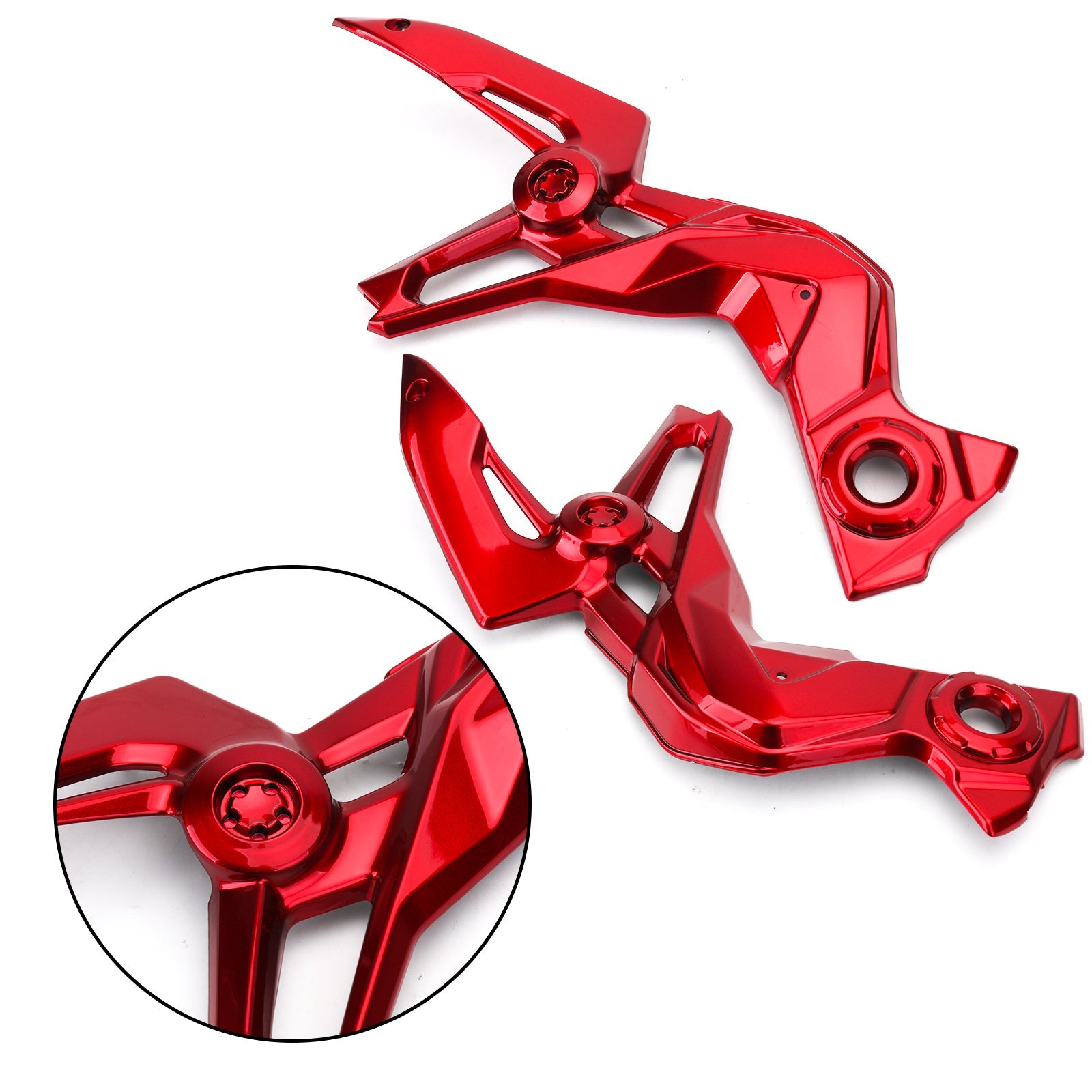 Motocykel ABS plastový kryt strážny kryt krytu pre kawasaki Z900 2020-2021 generický