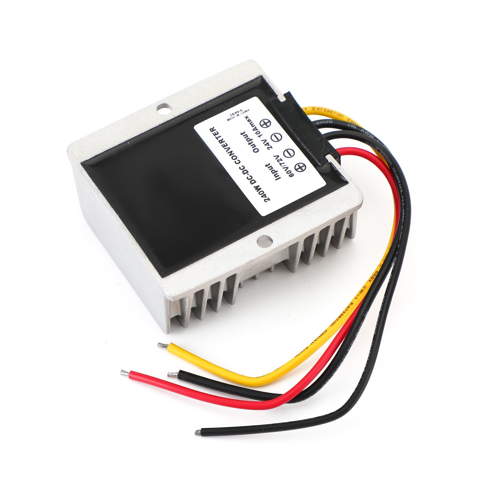 Waterdichte 60V naar 24V 10A Step Down DC/DC Power Converter Regulator