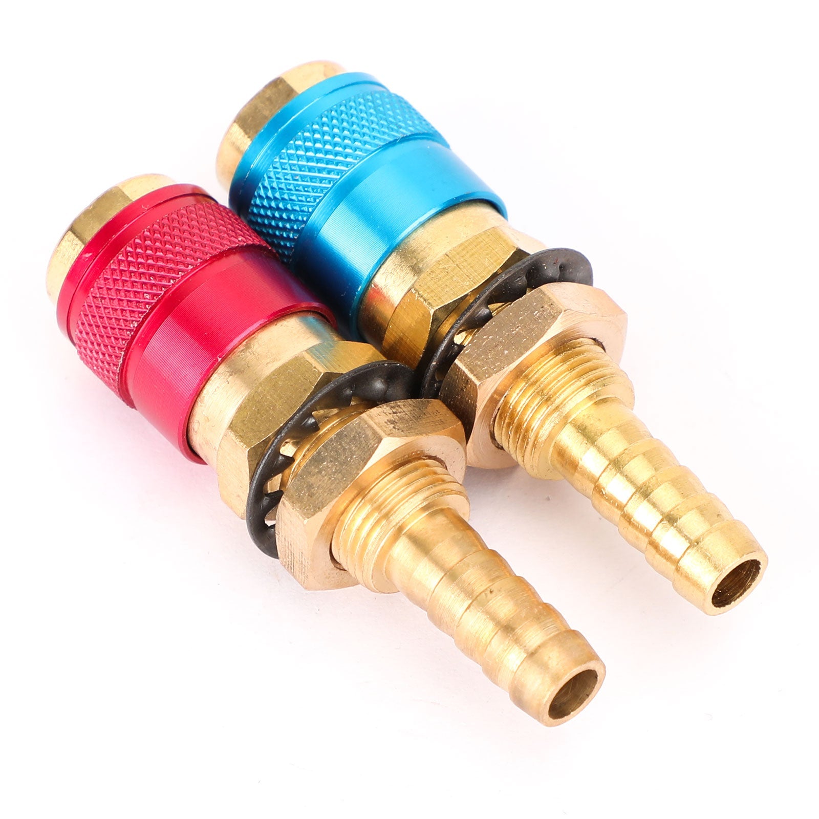 Vannkjølt & Gassadapter Hurtigkobling Fitting Passer TIG-sveisebrennerinntak