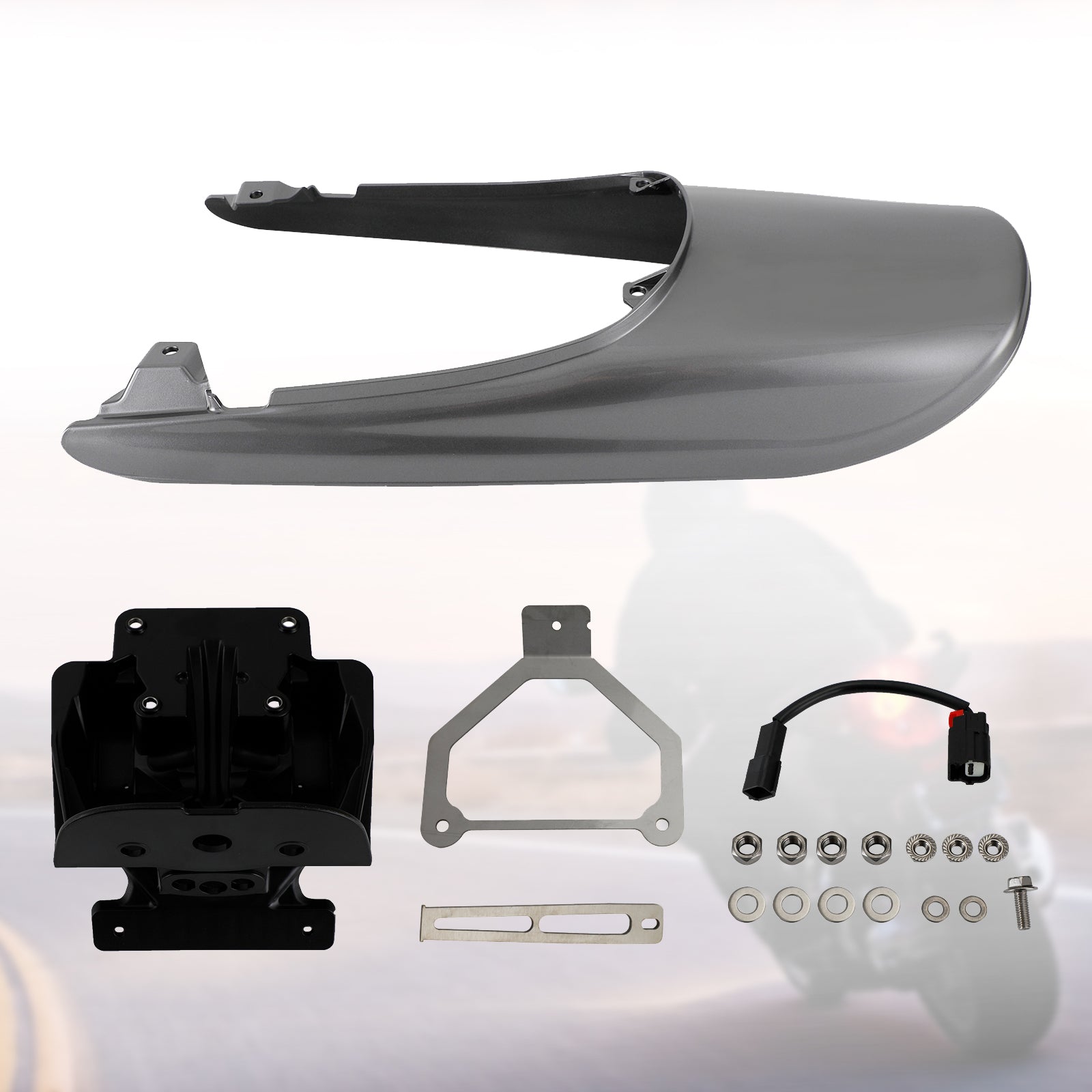 2018-2022 Kawasaki Z900RS Tail Cowl Fairing+Suplens