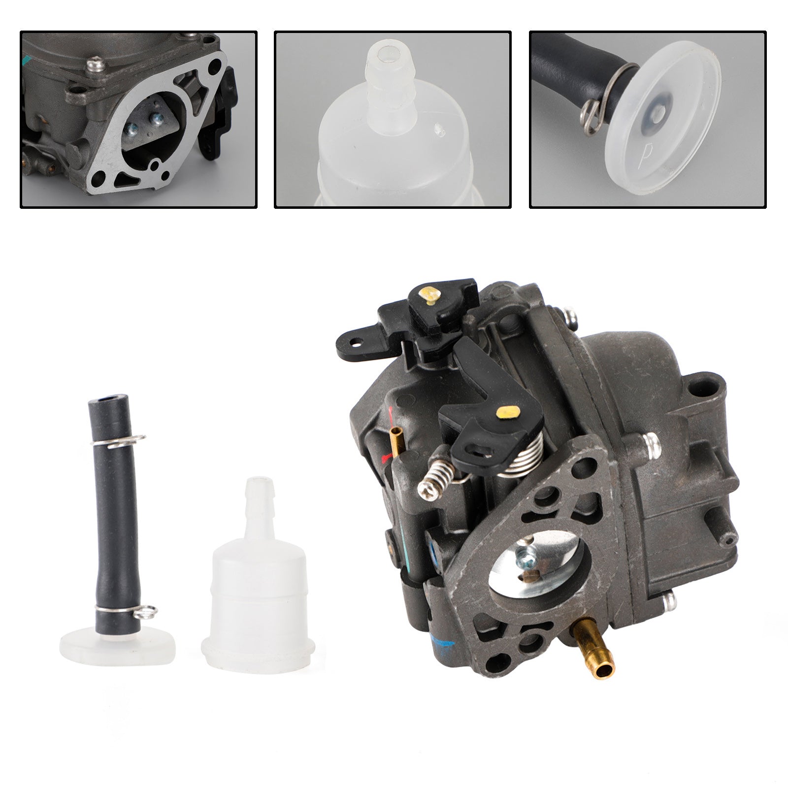 Buitenboordmotor Carburateur Carb geschikt voor 16100?ZV4?D22 BF15A1 BF15A2 BF15AH BF15AK Generiek