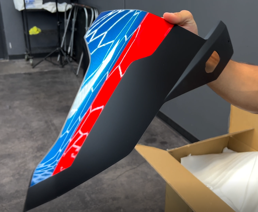 2019-2022 BMW M1000RR S1000RR Amotopart Kit de carenado de inyección Carrocería Plástico ABS # 130