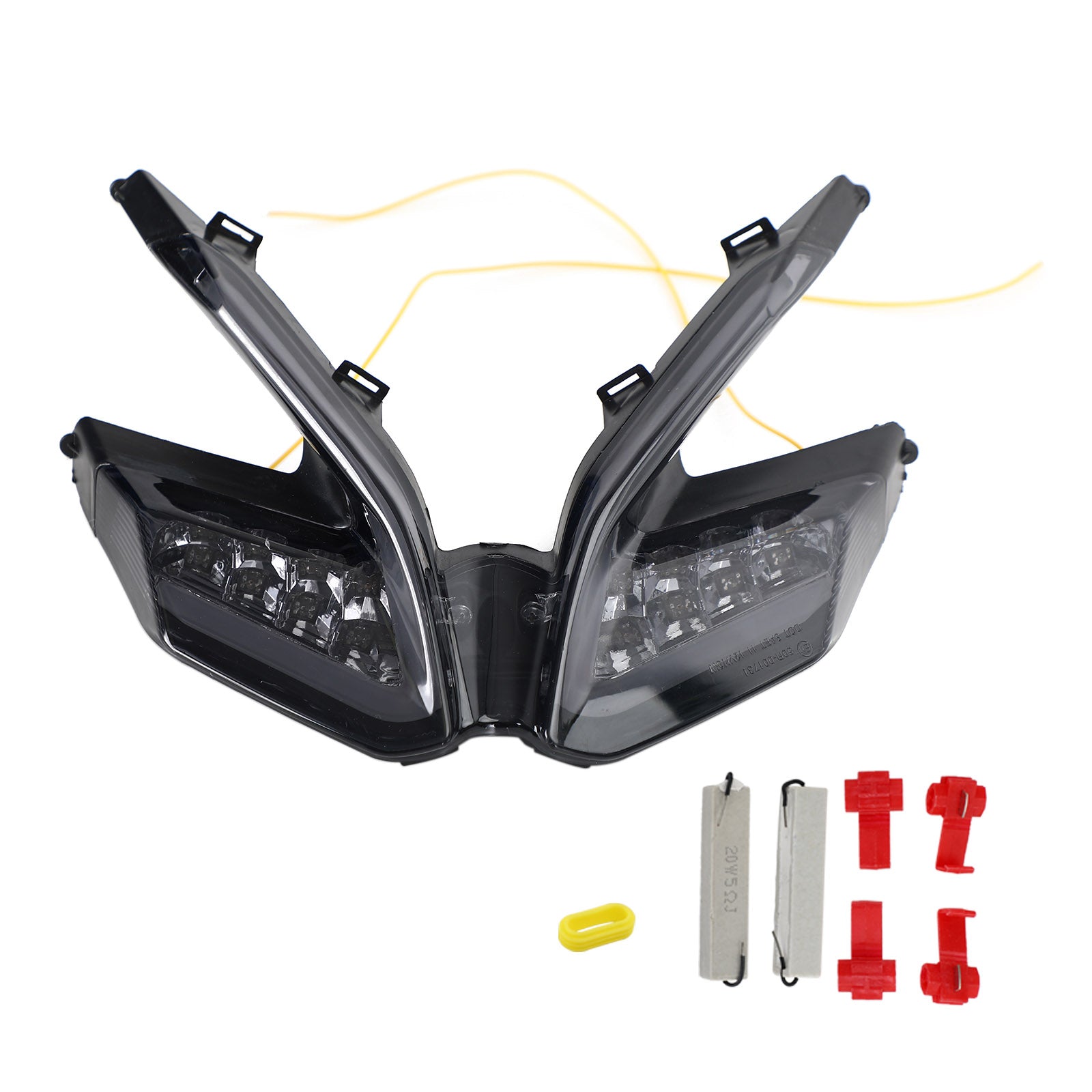 Clignotants de feu arrière intégrés à LED pour Ducati 959 899 1299 1199 Panigale noir