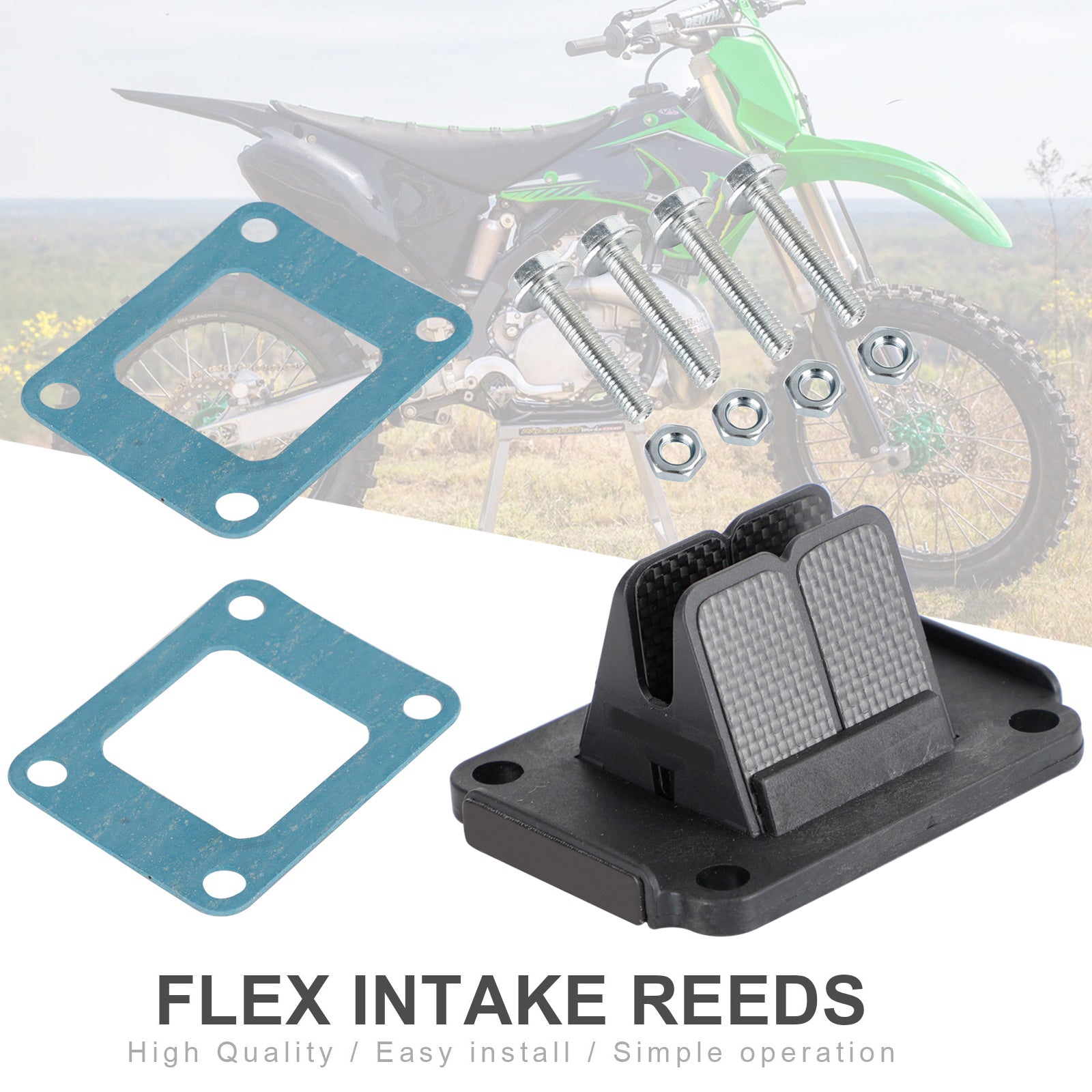 V364A Reed Valve System passer for Kawasaki Dirtbike P/N KX60 KX65 RM65 RM60