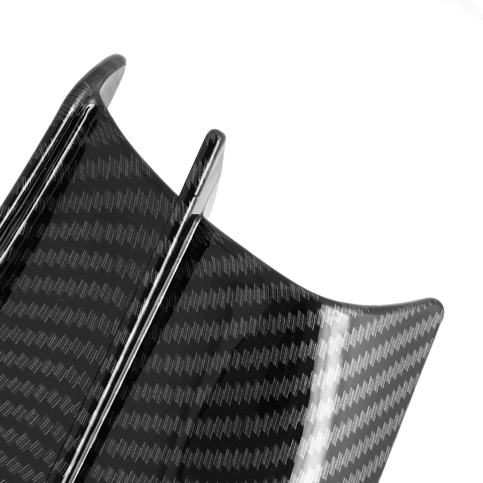 Winglet Wind Fin Aerodynamic Kit Spoiler Trim Cover för motorcykel Universal