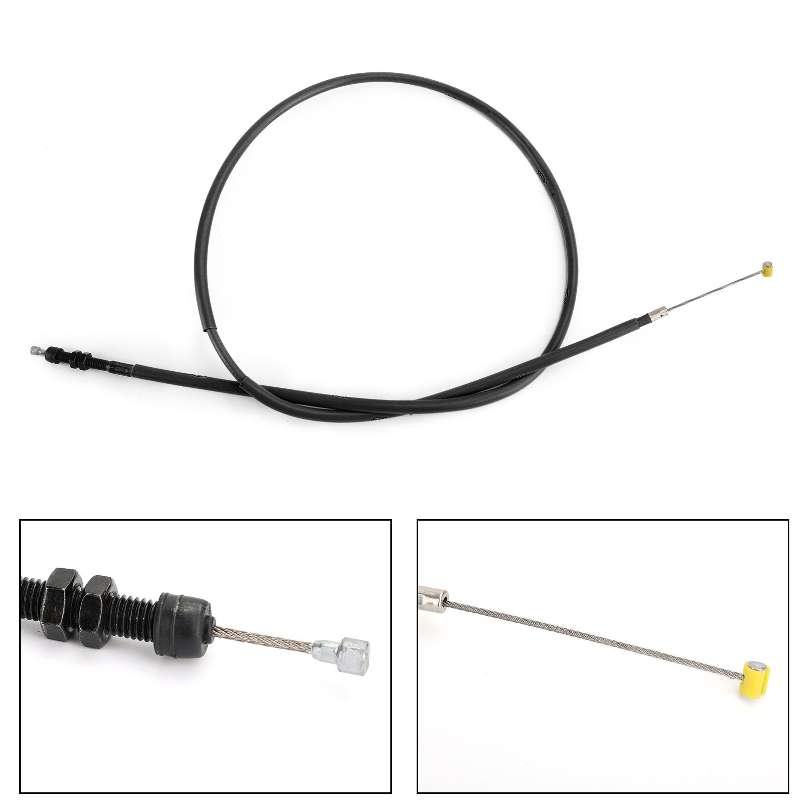 Motorcykelkoppling Kabelståltrådsersättning för Yamaha YZF-R1 2009-14 Black Generic