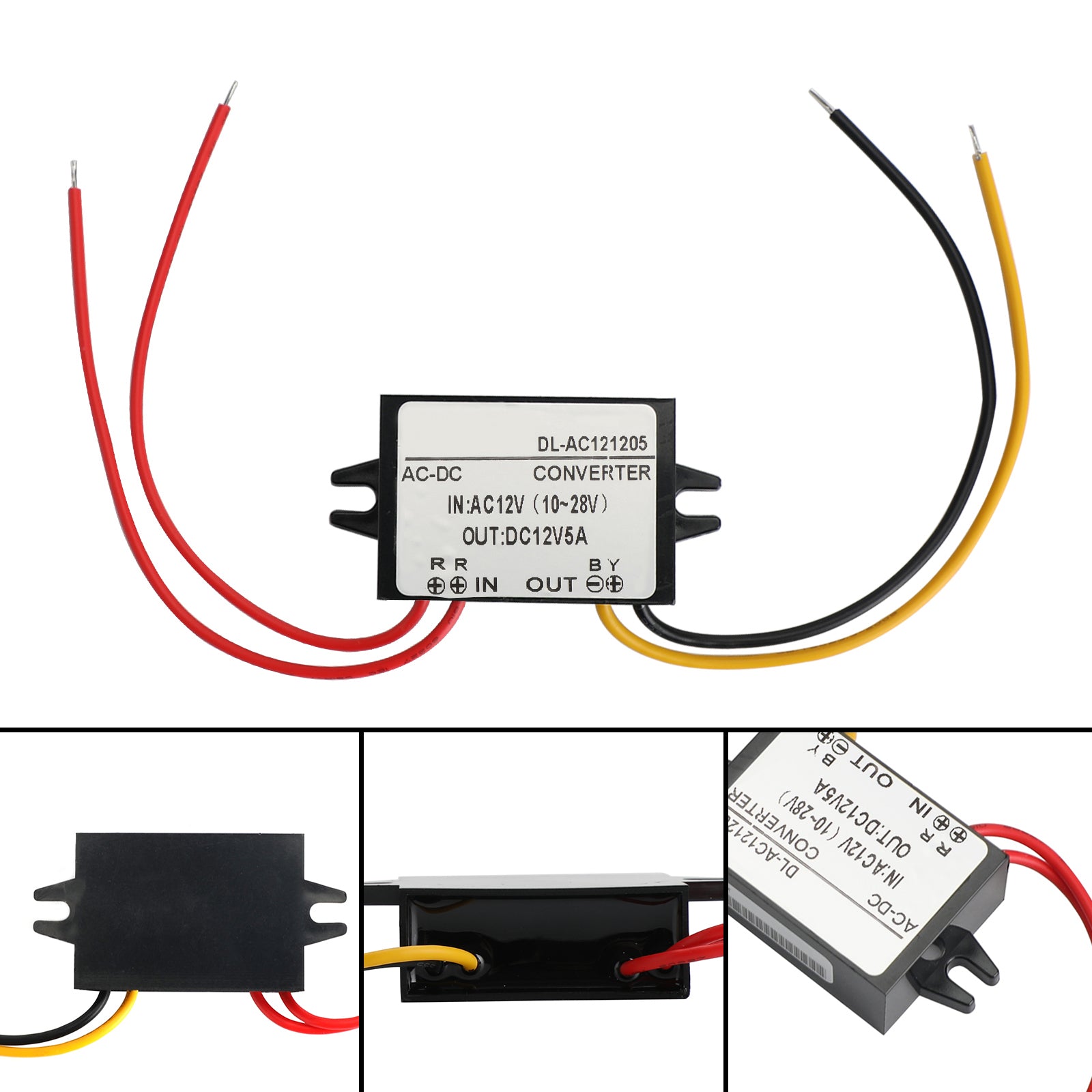Alimentation AC-DC AC10-28V à DC12V 3A/5A, convertisseur de puissance pour Module d'alimentation