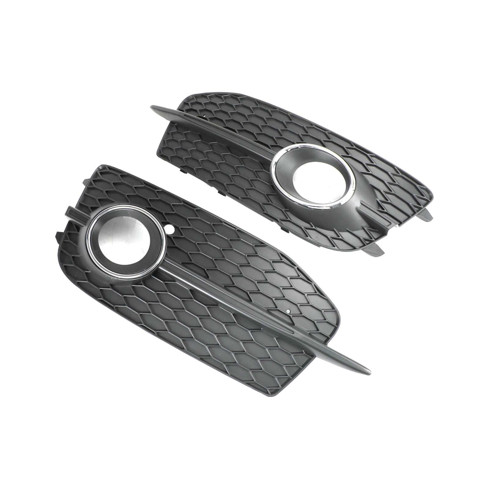 2012-2014 Audi Q3 S-Line 2pcs Bumper Fog Light Grill Grille 8U0807681DSP9