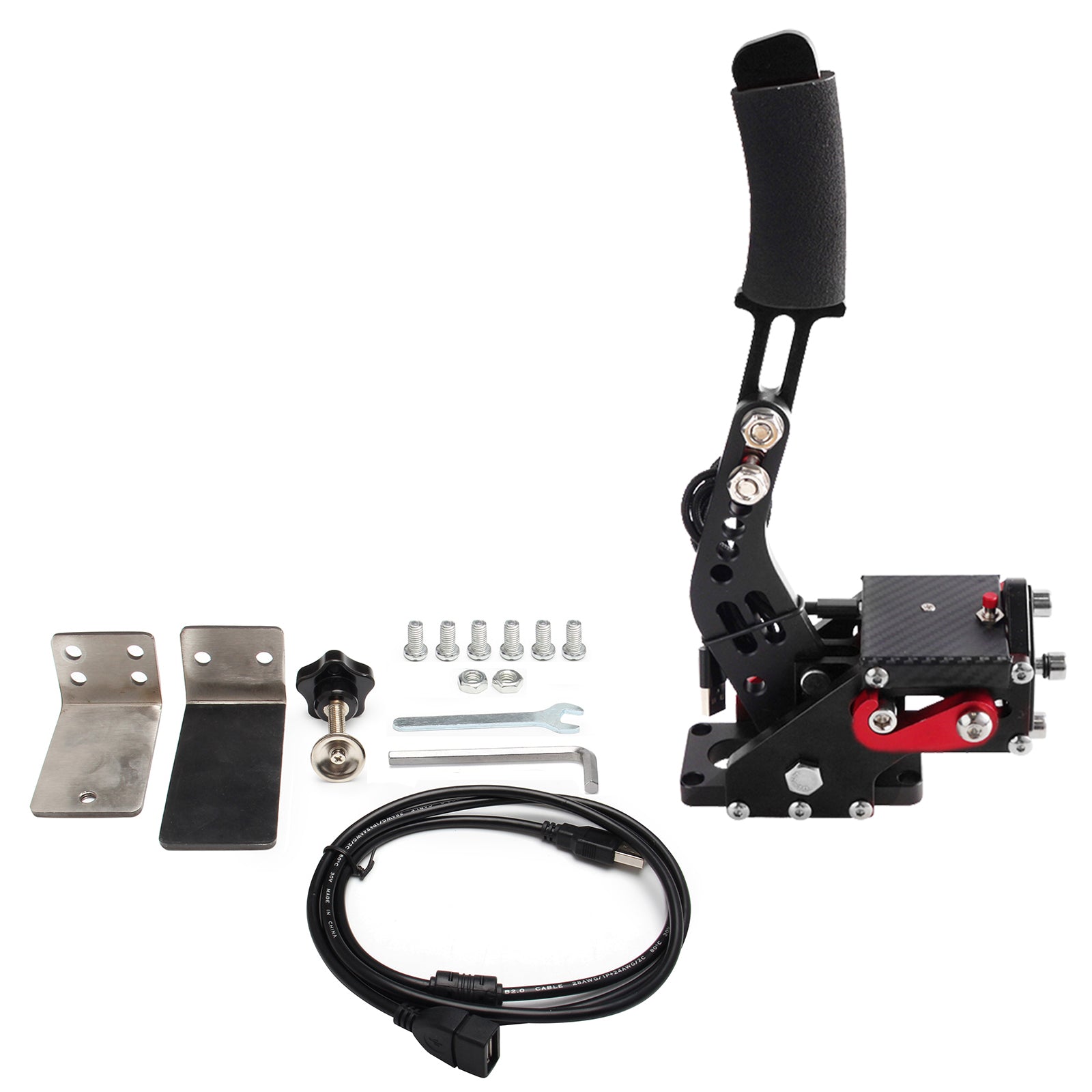 14Bit X1 XSS XSX XBOX USB3.0 SIM Handbrake for Racing Games Steering Wheel Stand G920 Black