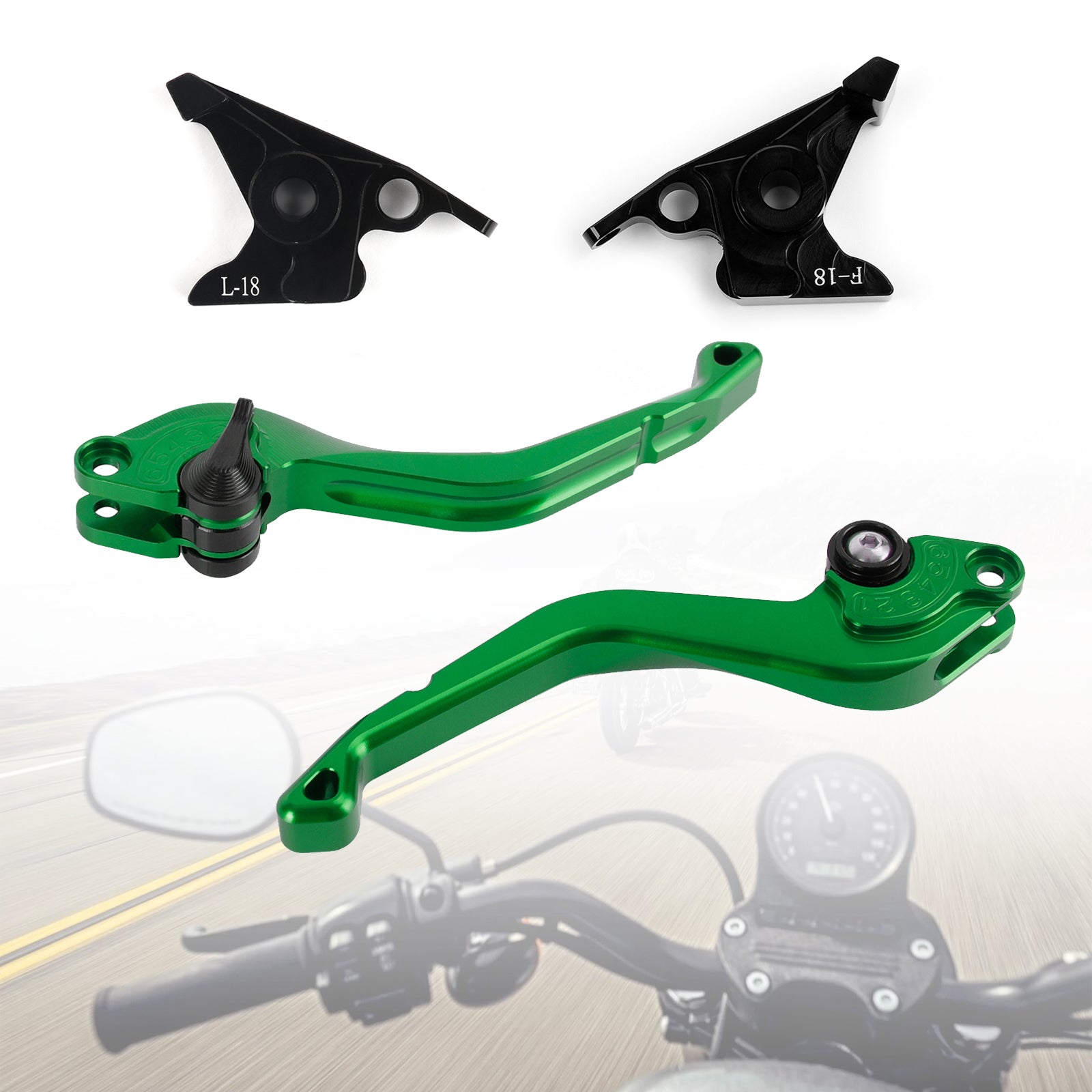 BMW C650GT KYMCO Xciting 250 300 400 Palanca de freno de embrague corta CNC