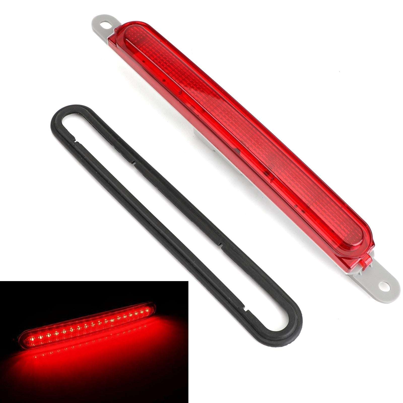 Smoke High Mount 3rd Third Brake Stop Light ledet for Mitsubishi Lancer Evo 08-16