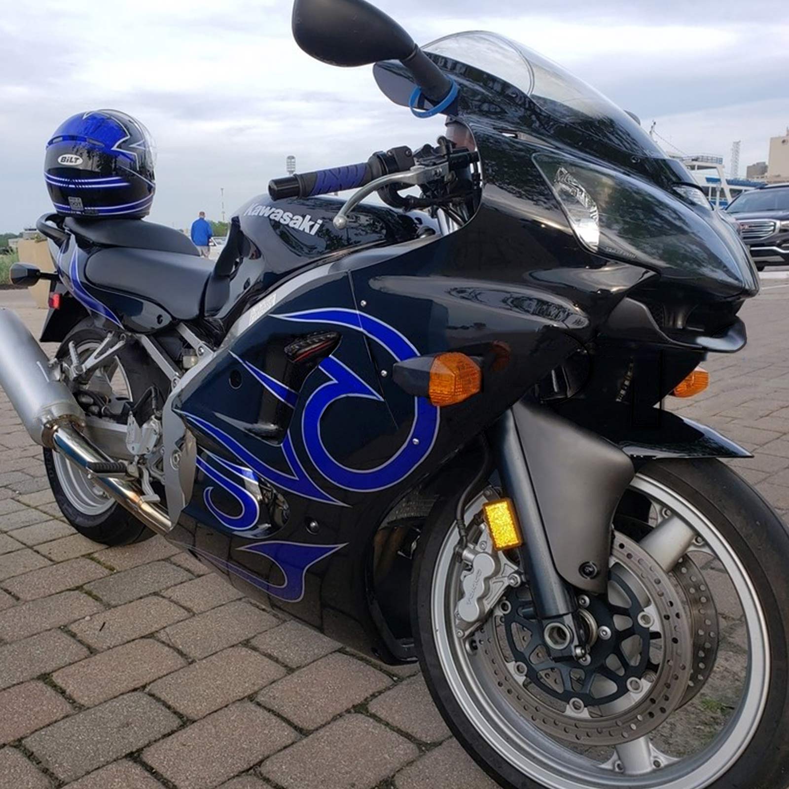 2000-2002 Kawasaki ZX6R 636 ZZR600 2005-2008 Kit de carénage