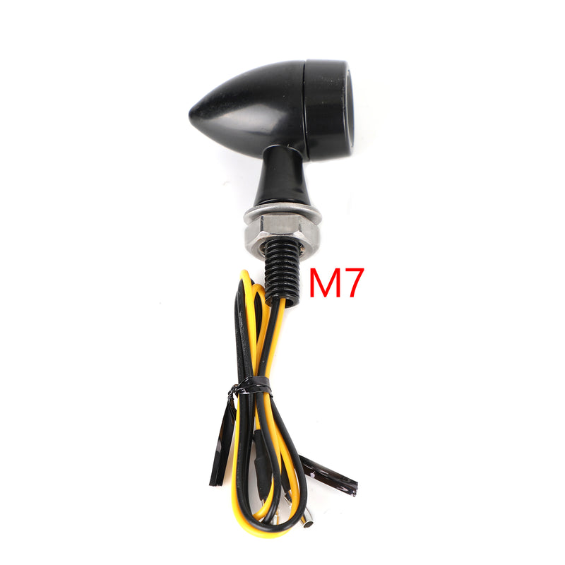 12V M7 Mini Bullet Motorcycle LED Turn Signal Indicator Lamp Brake Light Generic
